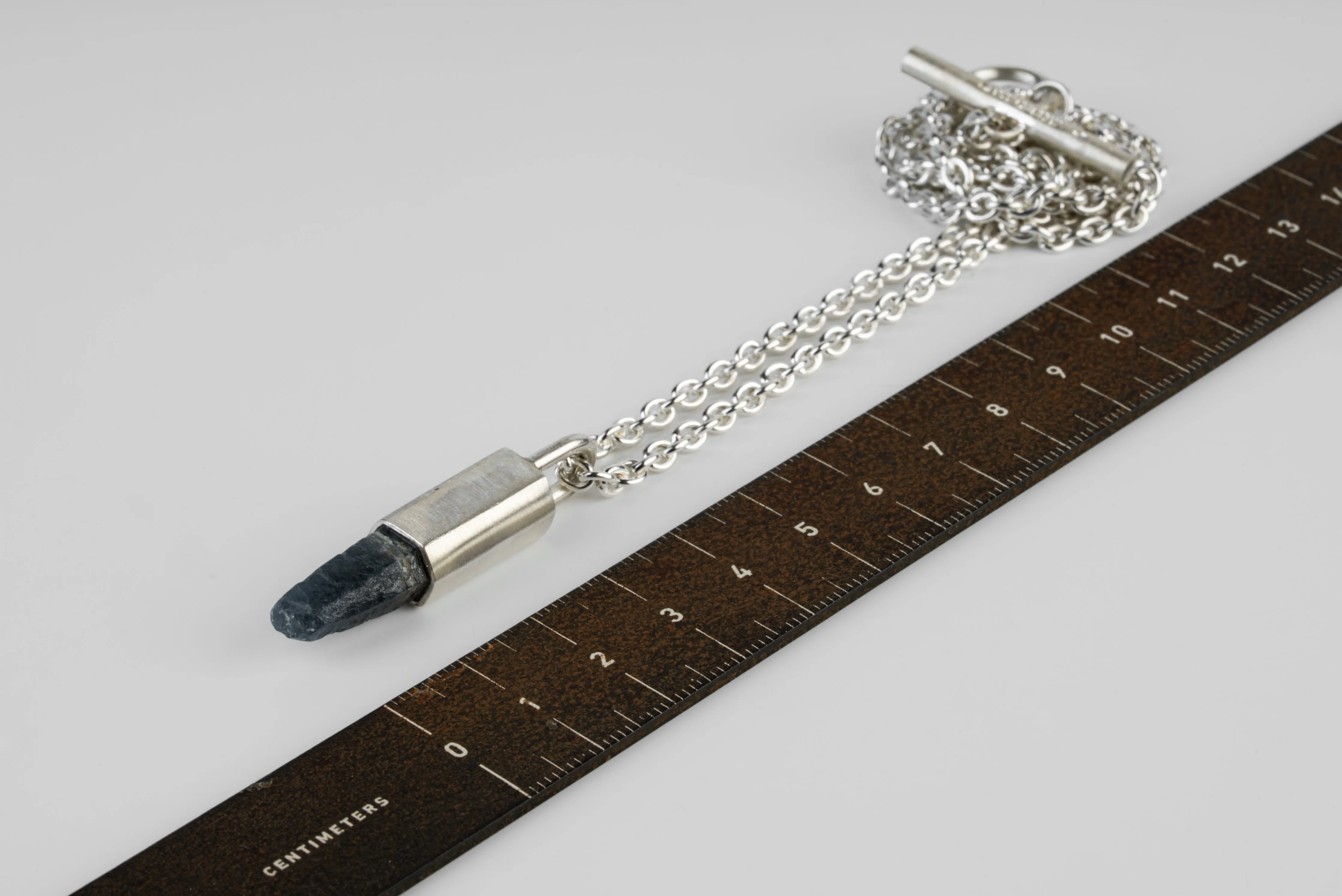 Talisman Necklace (Sapphire Crystal, MA+SC) sold by Parts of Four product image thumbnail 5