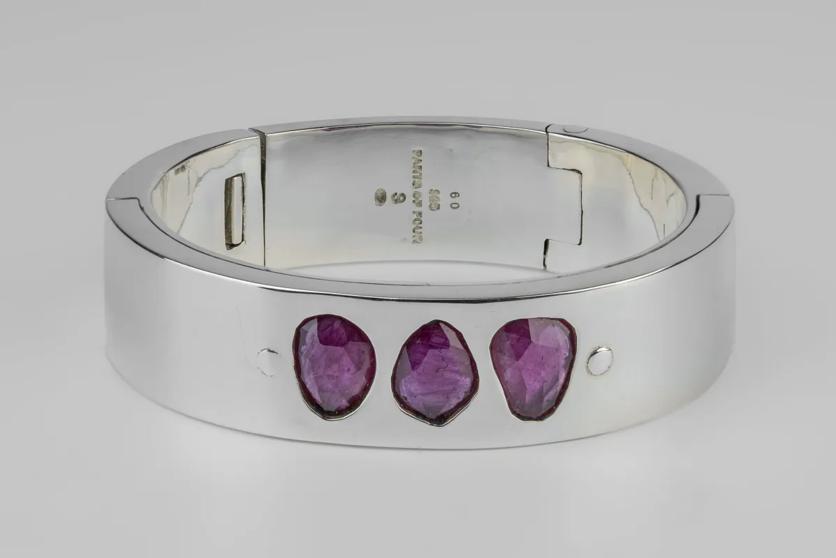 Sistema Bracelet v2 (6.0 CT, 3 Ruby Slices, 17mm, PA+RUB) sold by Parts of Four
