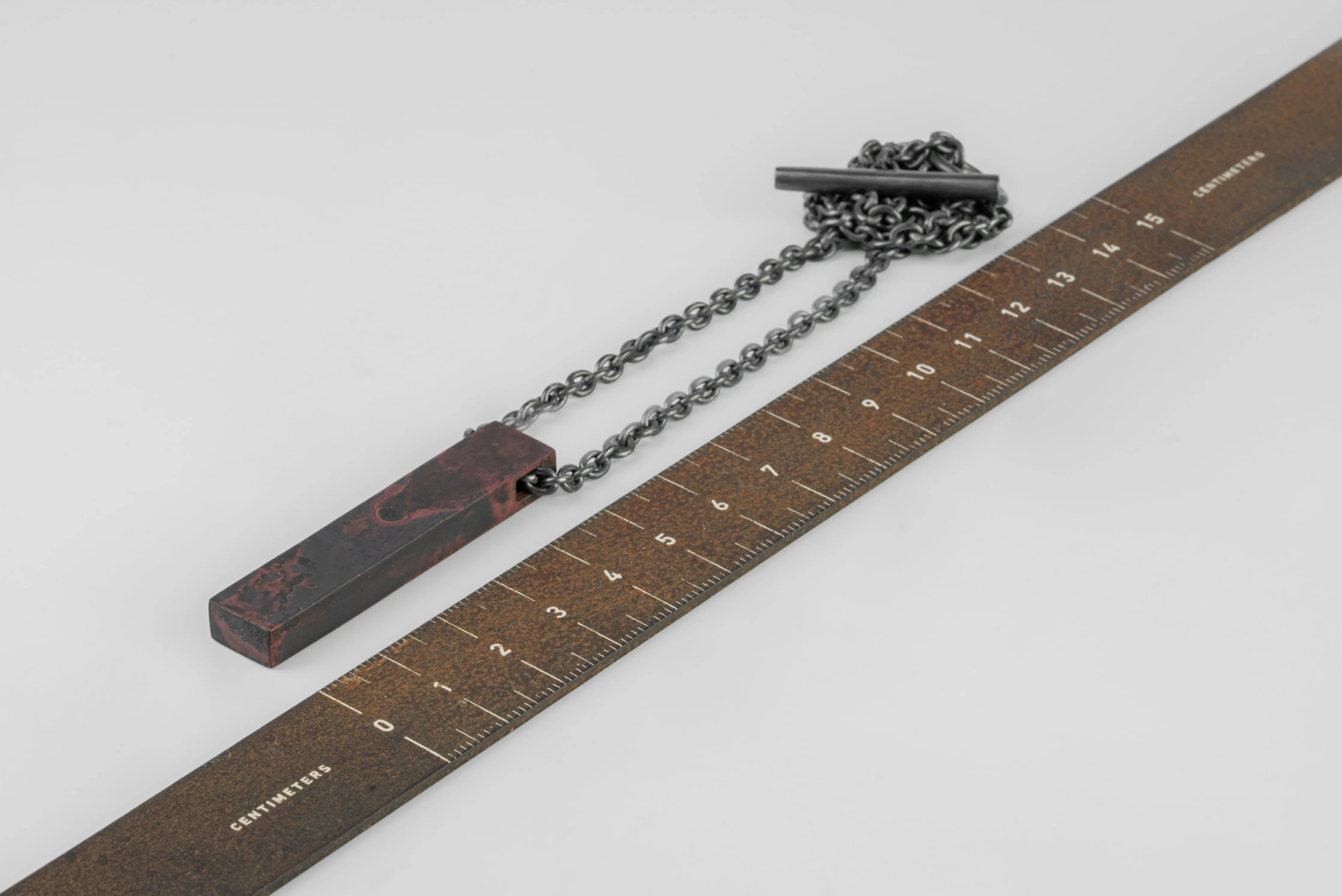 Cuboid Necklace (Short Var., 50cm, DR+KA) sold by Parts of Four product image thumbnail 4