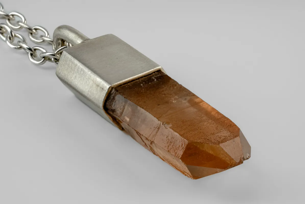 Talisman Necklace (Iron Quartz, MA+IRQ) sold by Parts of Four