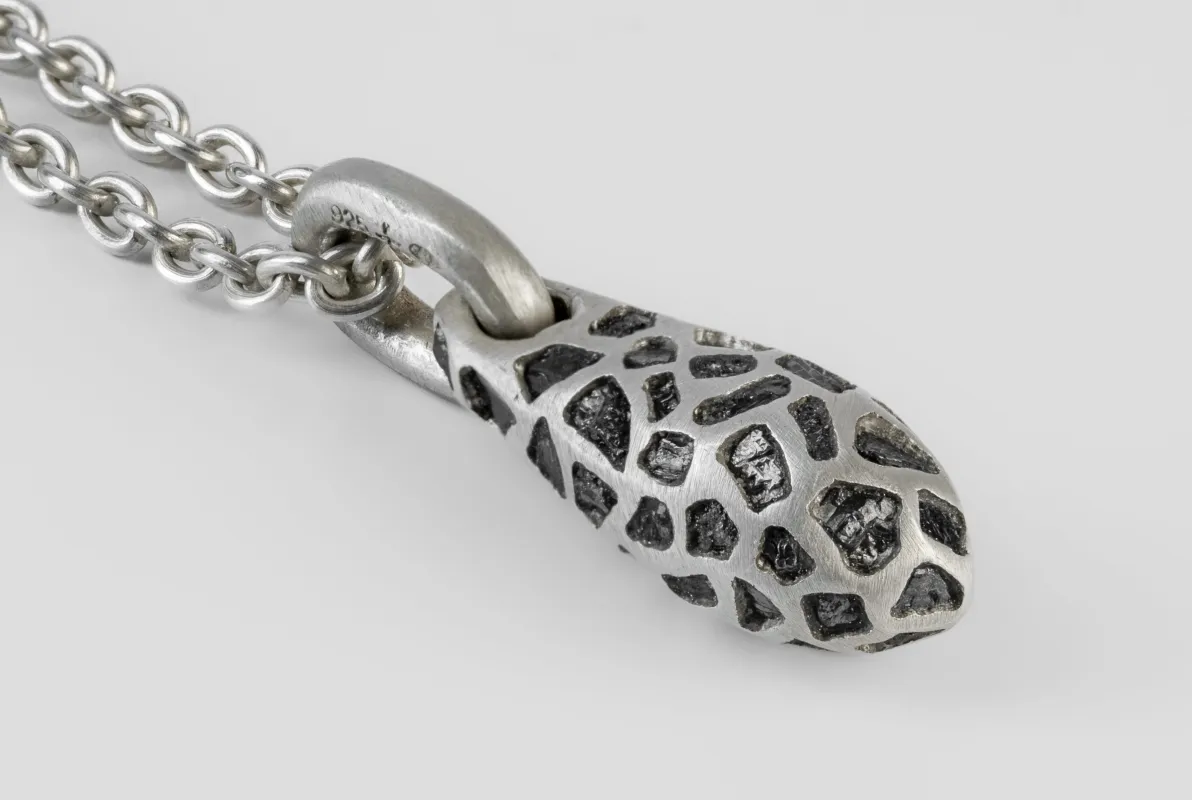 Chrysalis Necklace (Nympha, Mega Pavé, Black Diamond Fragments, No.1, DA+KFRDIA) sold by Parts of Four