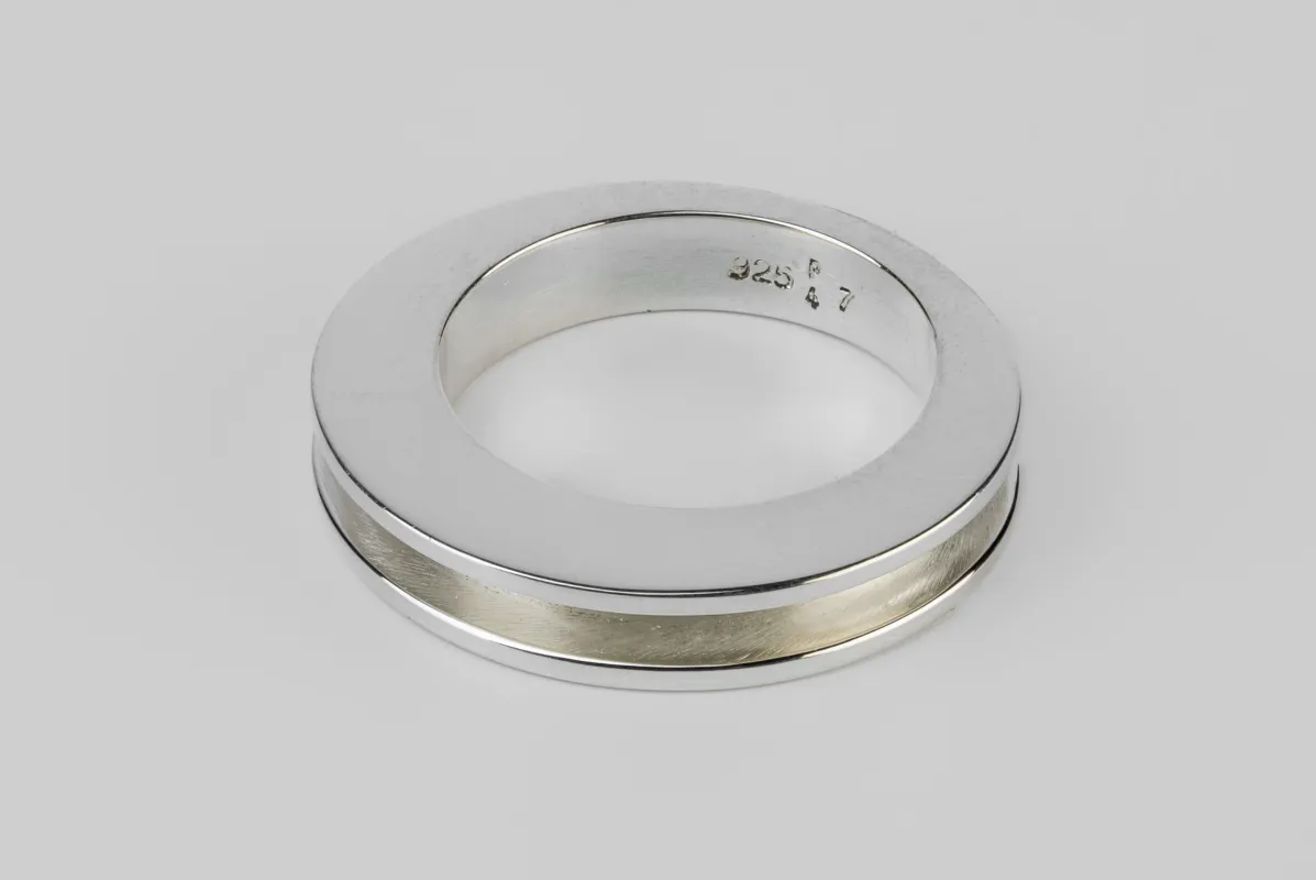 Crescent Channel Ring (4mm, PA) sold by Parts of Four