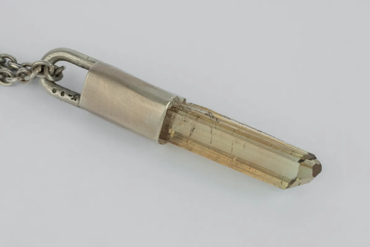 Talisman Necklace SPECIMEN (Elbaite, DA+ELB) sold by Parts of Four