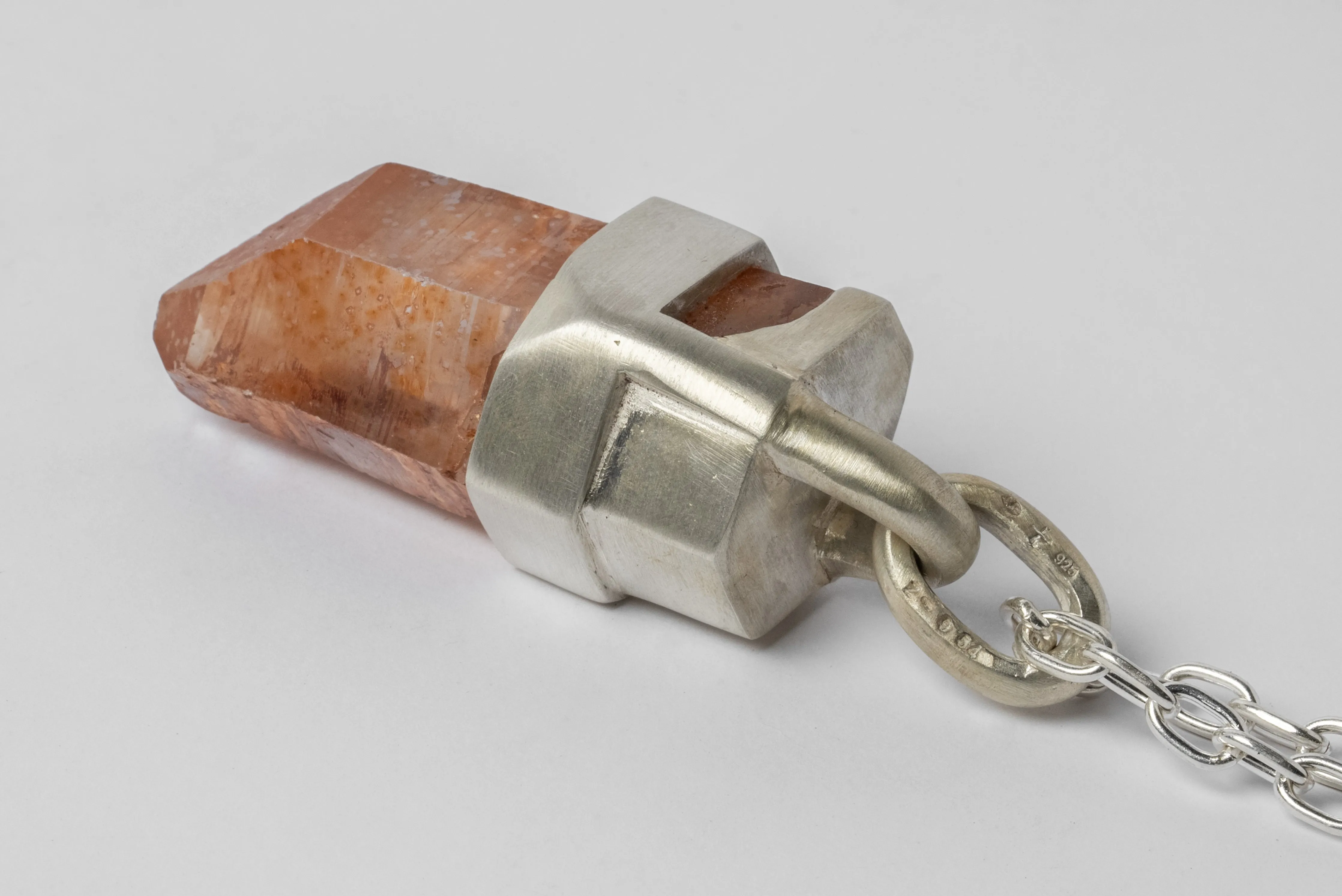 Talisman Necklace (Brace-Held, Healed, Iron Quartz, MA+IRQ) sold by Parts of Four product image thumbnail 2