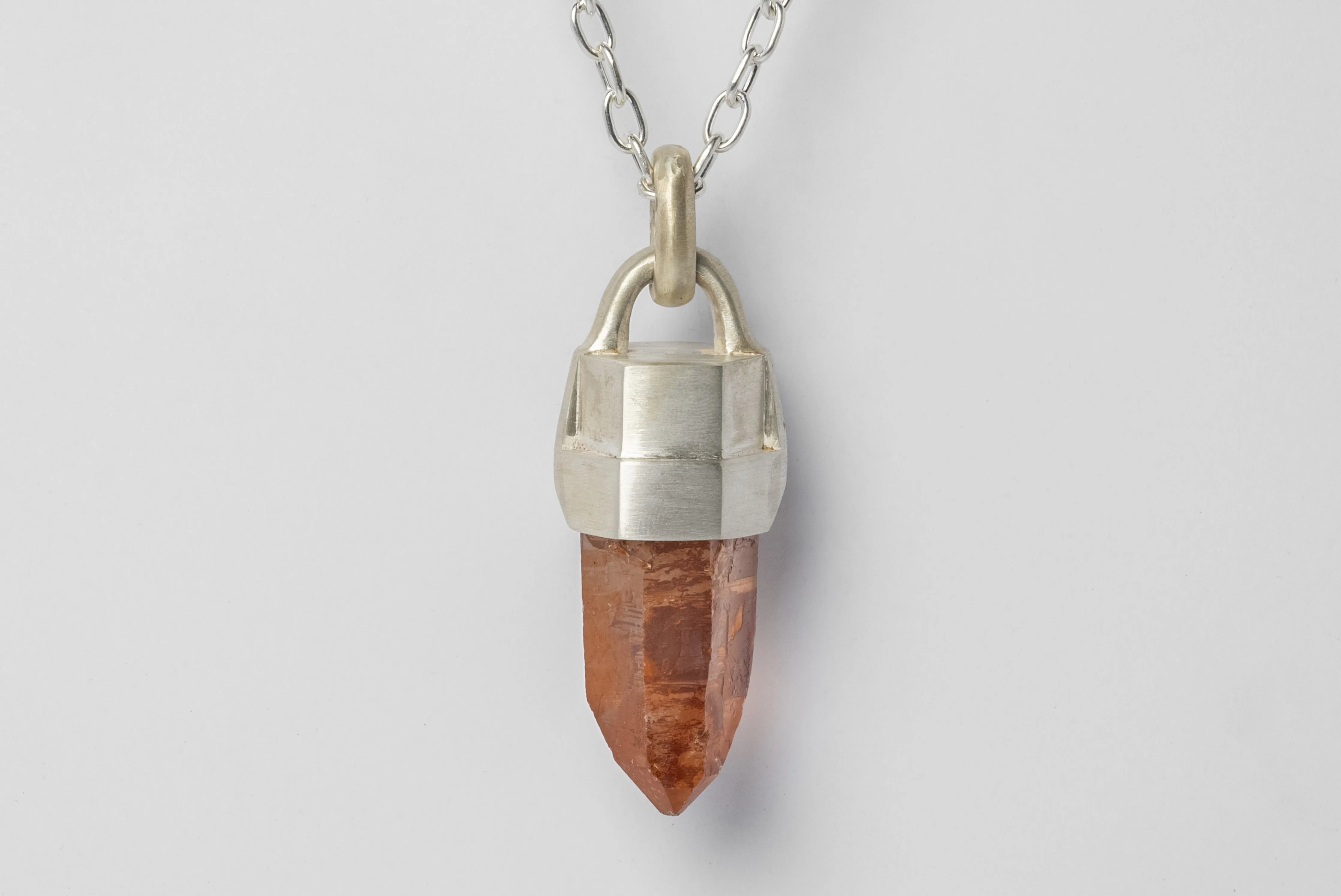 Talisman Necklace (Brace-Held, Healed, Iron Quartz, MA+IRQ) sold by Parts of Four product image thumbnail 3