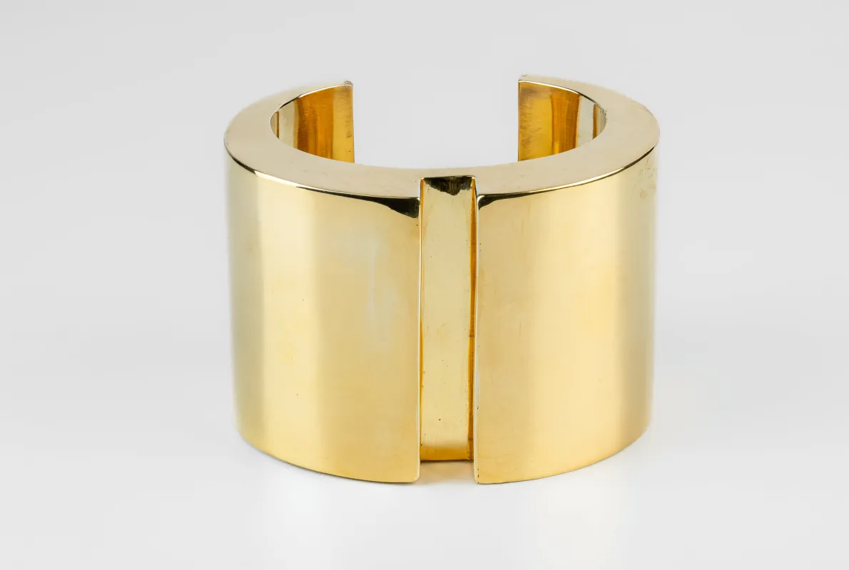 Crescent Rift Bracelet (60mm, YG) sold by Parts of Four