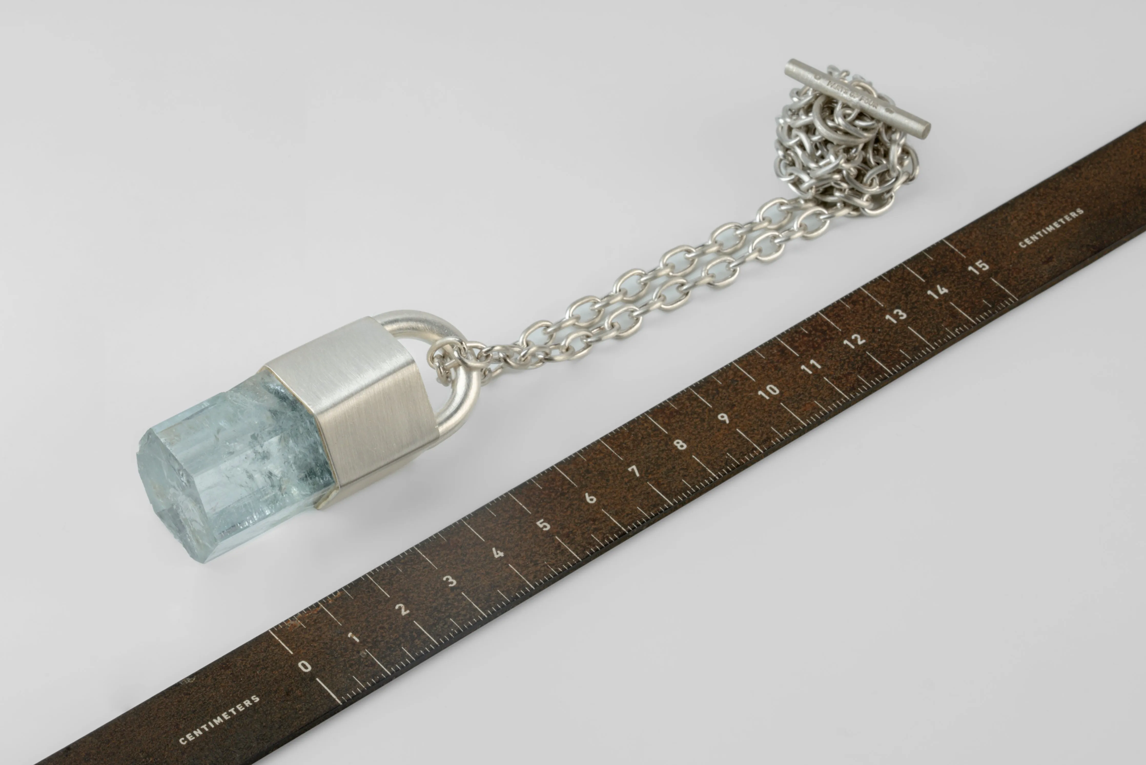 Talisman Necklace (Aquamarine, MA+AQU) sold by Parts of Four product image thumbnail 5