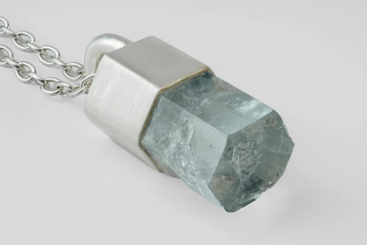 Talisman Necklace (Aquamarine, MA+AQU) sold by Parts of Four