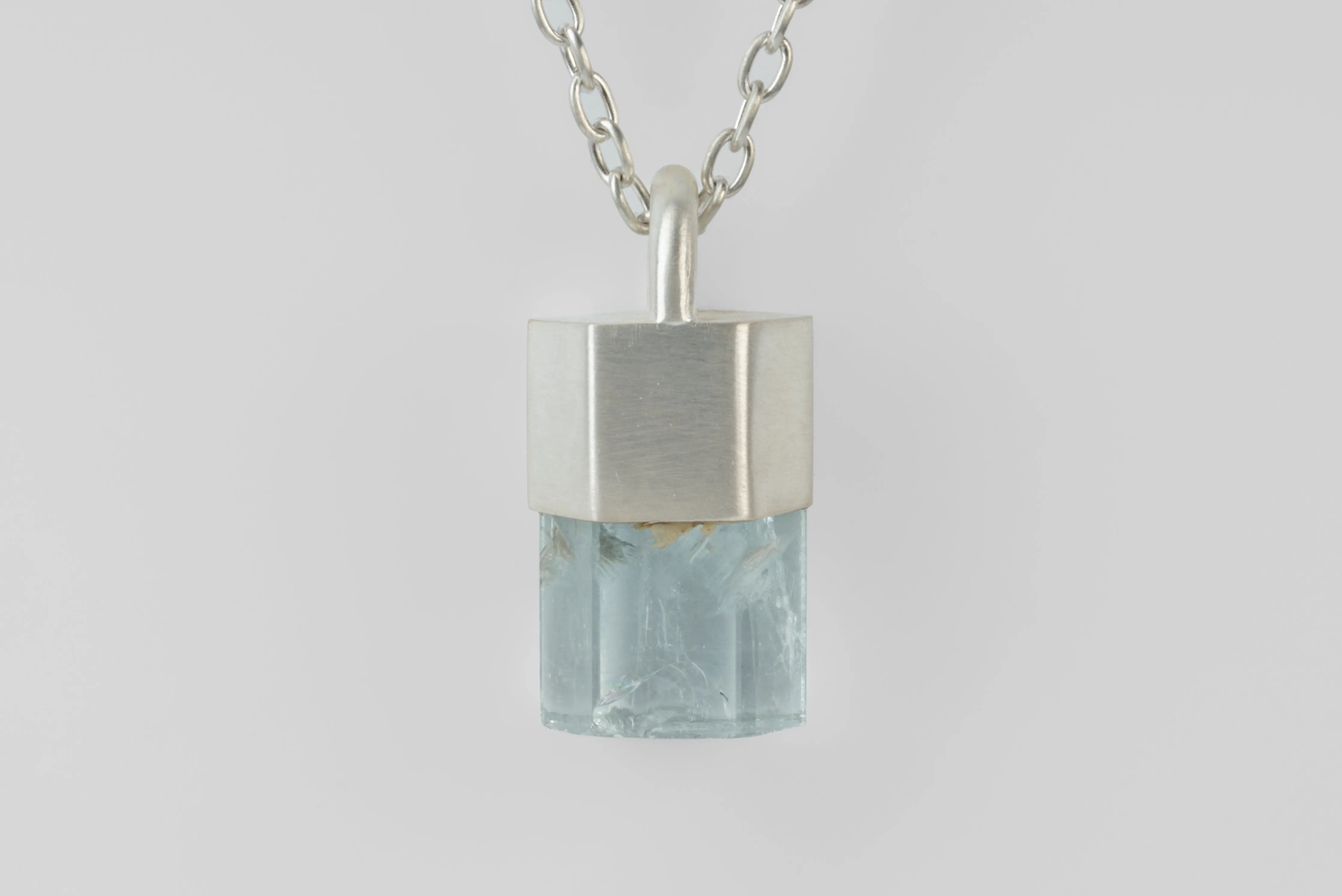 Talisman Necklace (Aquamarine, MA+AQU) sold by Parts of Four product image thumbnail 4