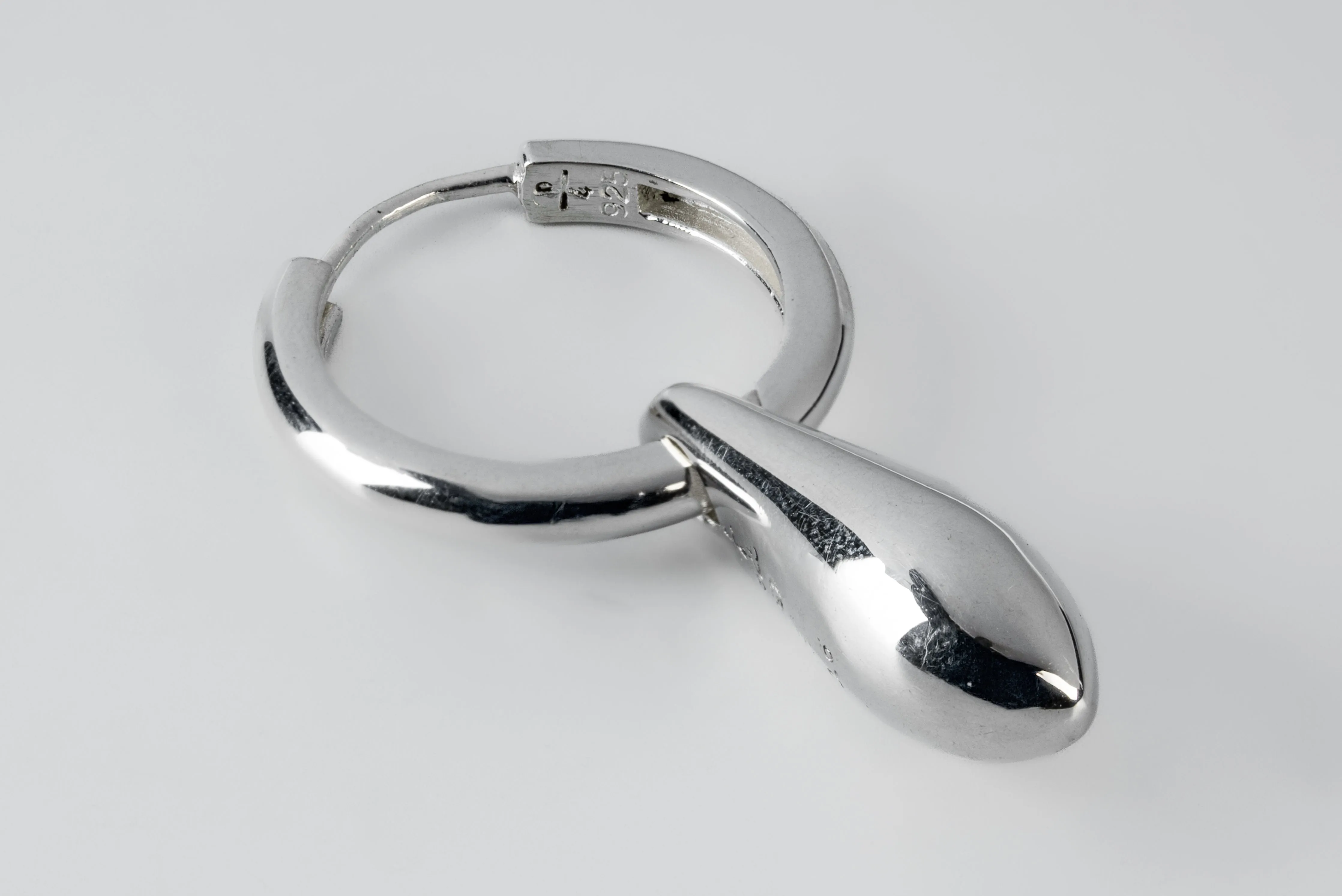 Chrysalis Earring Single Set (0.6 CT Purple Sapphire Faceted Slab, PA+PRSAF) sold by Parts of Four product image thumbnail 2