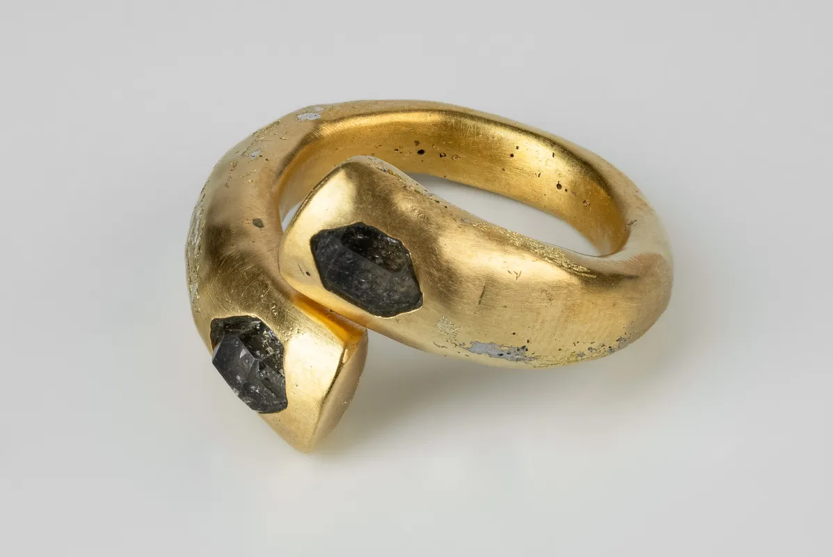 Little Twisted Druid Ring (Arc Set, AG+HER) sold by Parts of Four