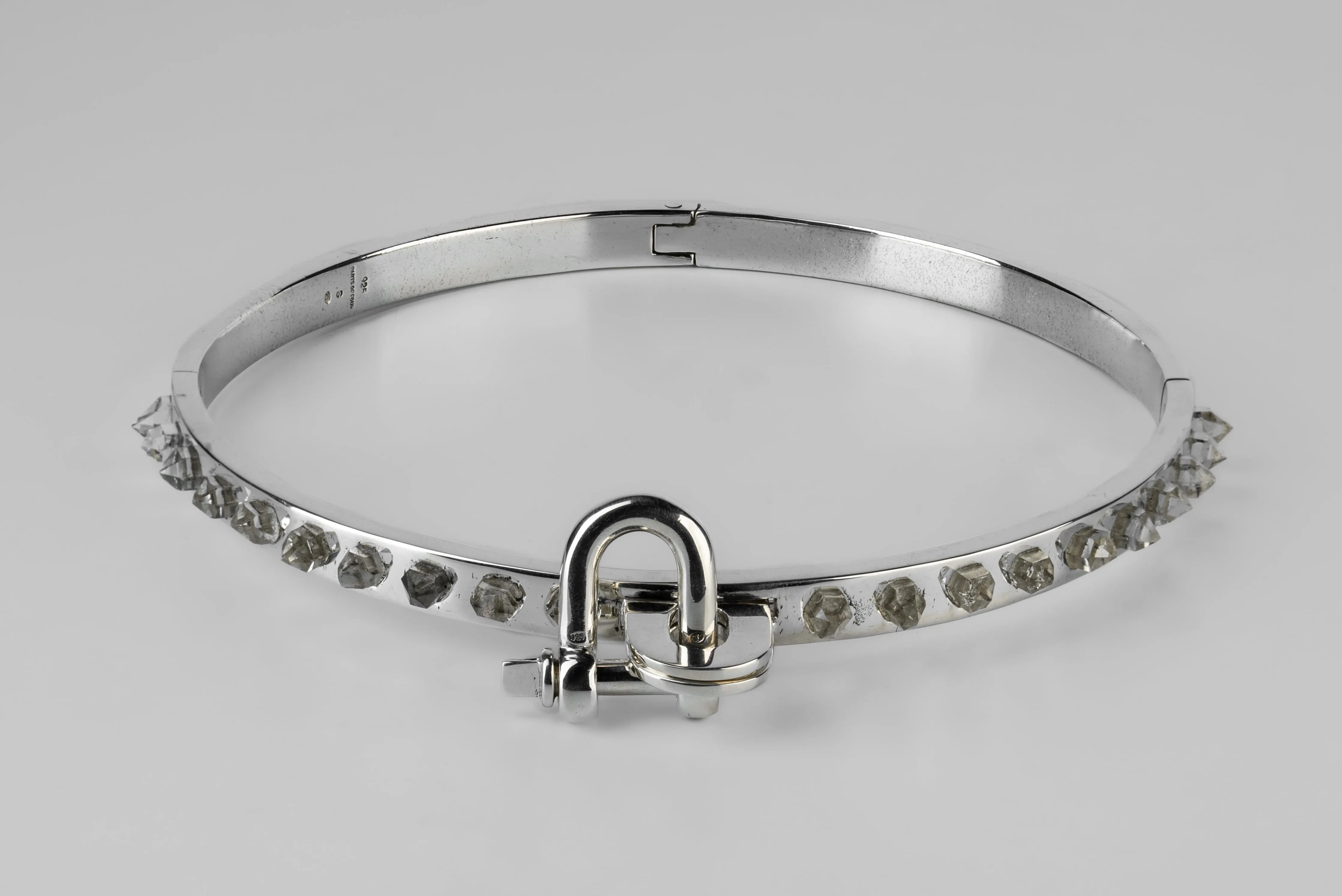 Neck Cuff (Tiny Herkimer Spikes, 9mm, PA+HER) sold by Parts of Four