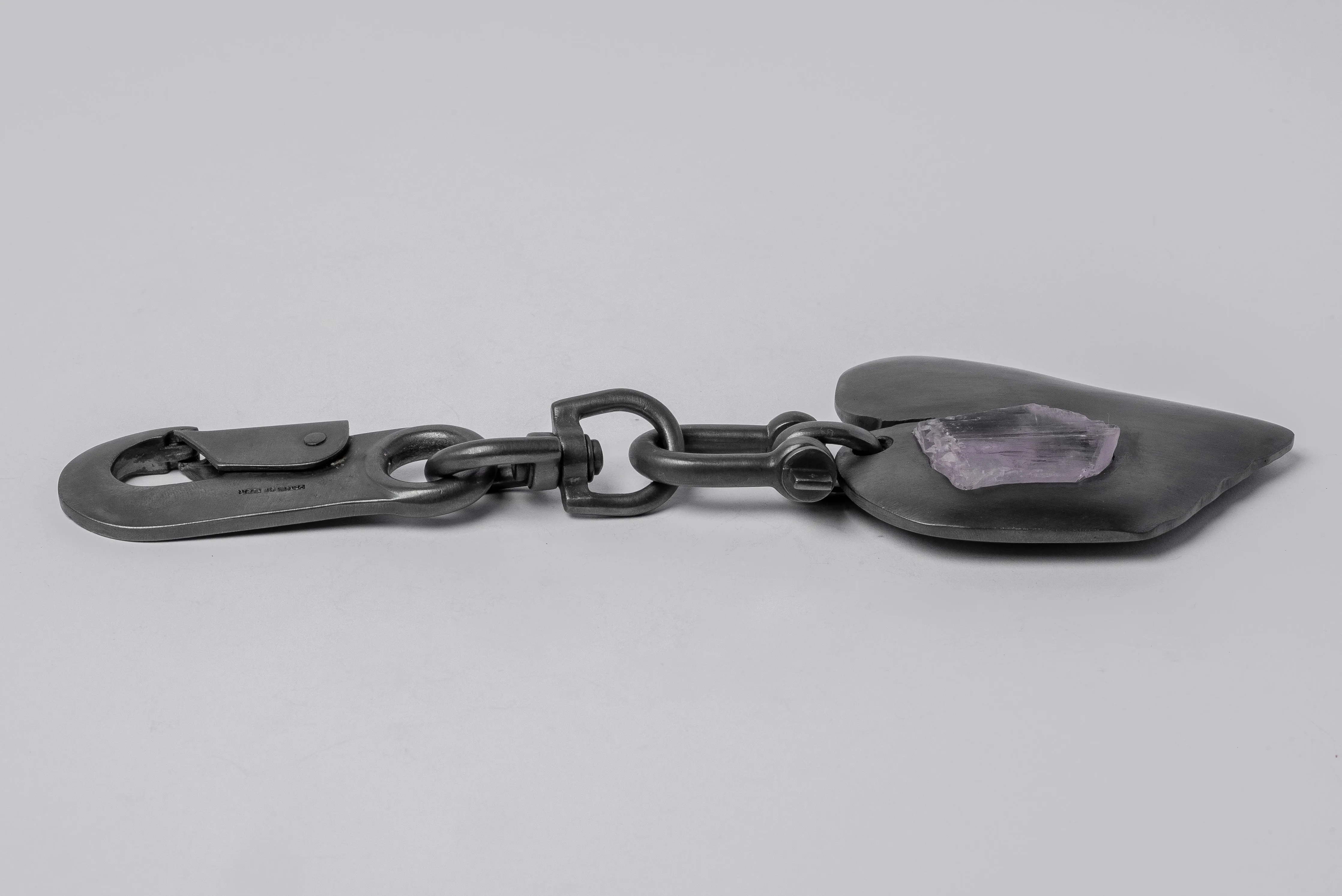 Jazz's Solid Heart Charm (Big, Pink Kunzite, KAS+KUN) sold by Parts of Four product image thumbnail 4