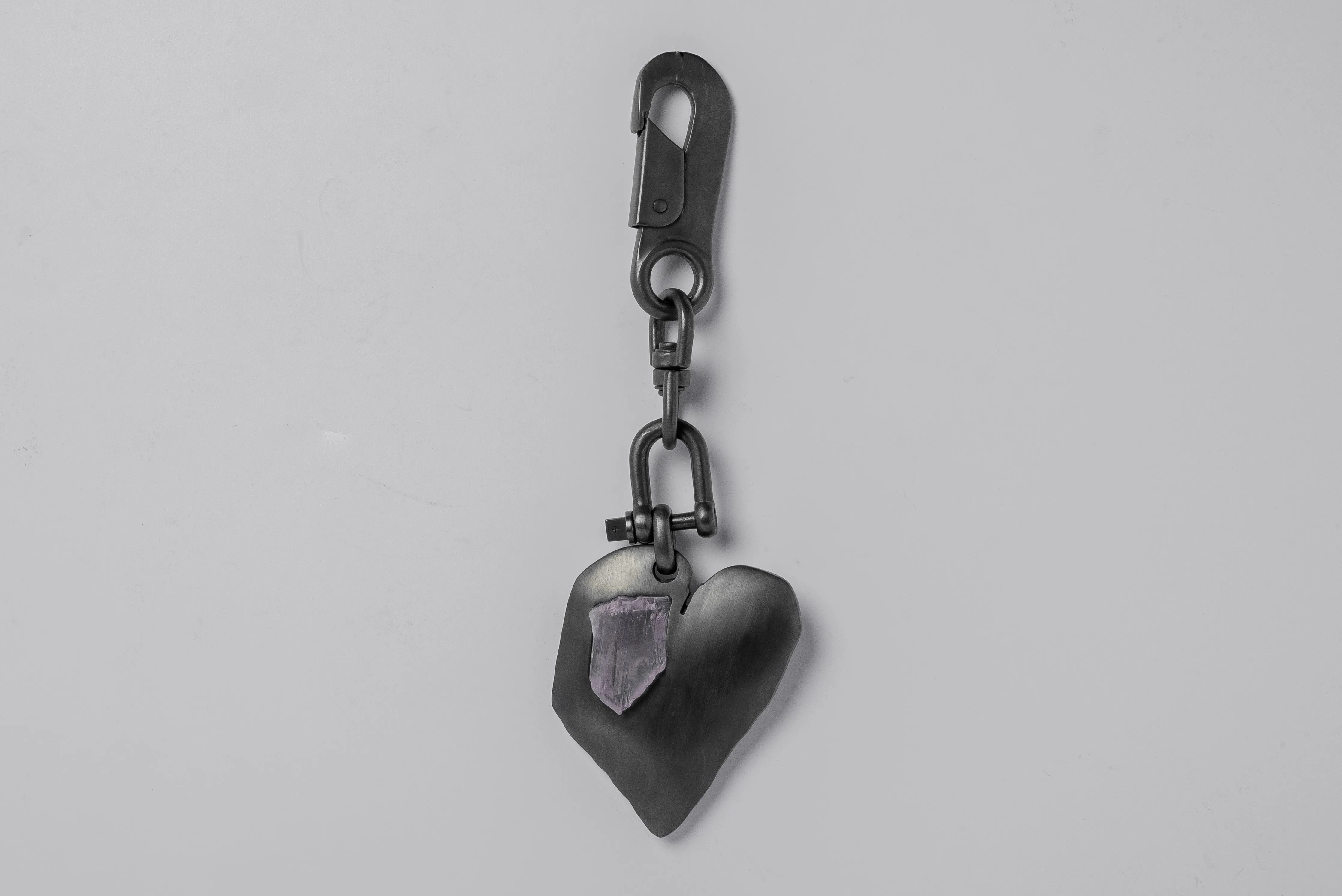 Jazz's Solid Heart Charm (Big, Pink Kunzite, KAS+KUN) sold by Parts of Four product image thumbnail 5