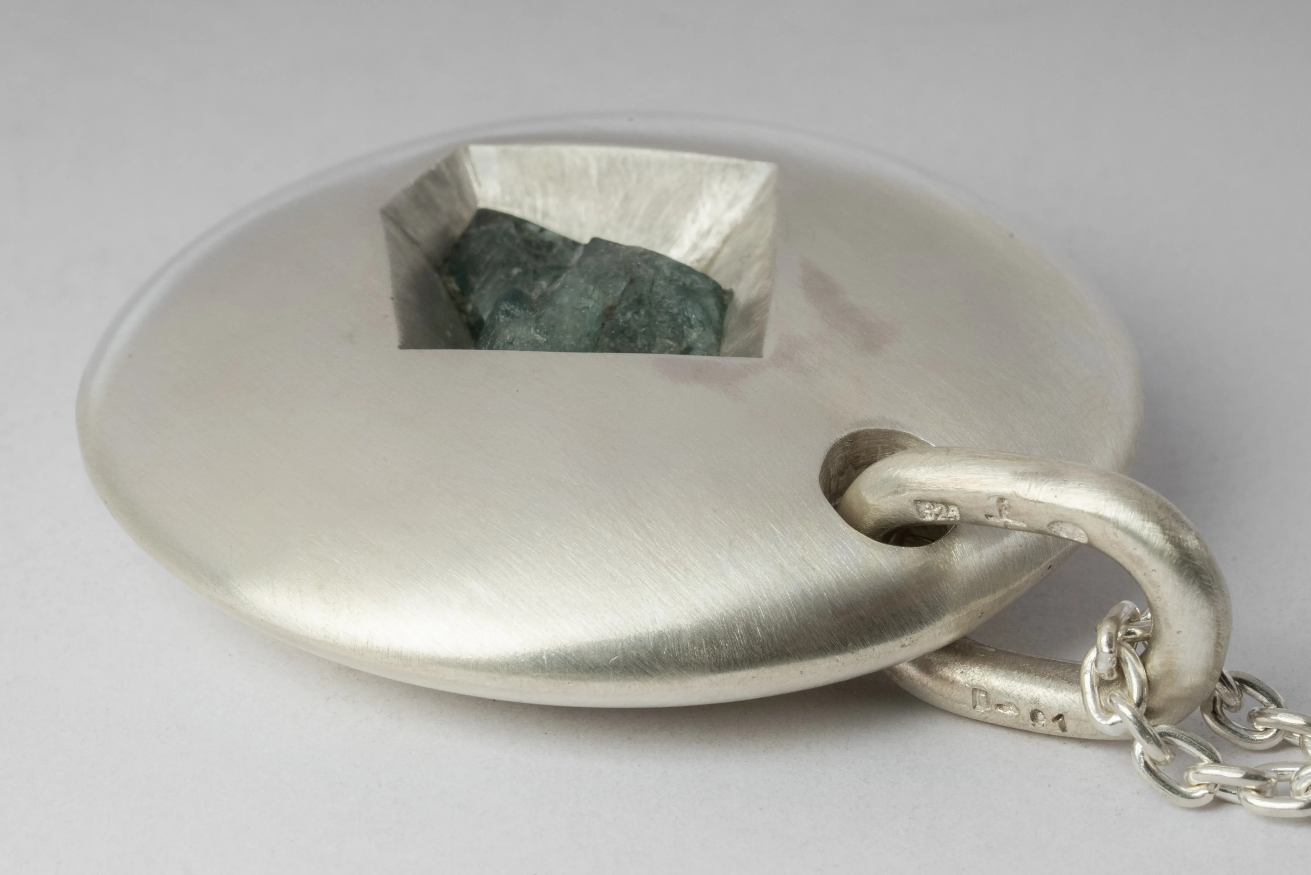 Disk Necklace (50mm, Fluorite, MA+FLO) sold by Parts of Four product image thumbnail 2