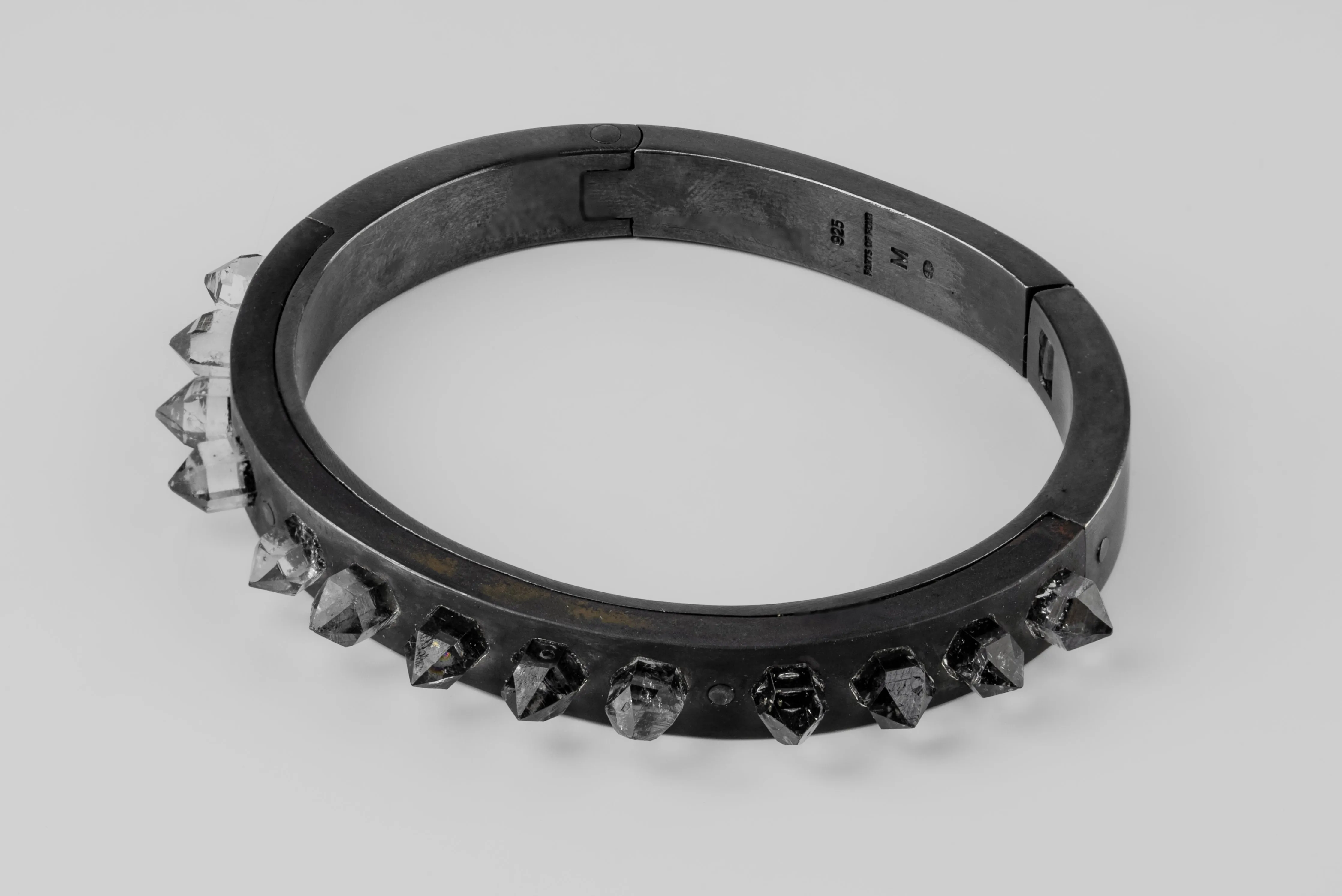 Sistema Bracelet V2 (Tiny Herkimer Spikes, 9mm, KA+KZ+HER) sold by Parts of Four