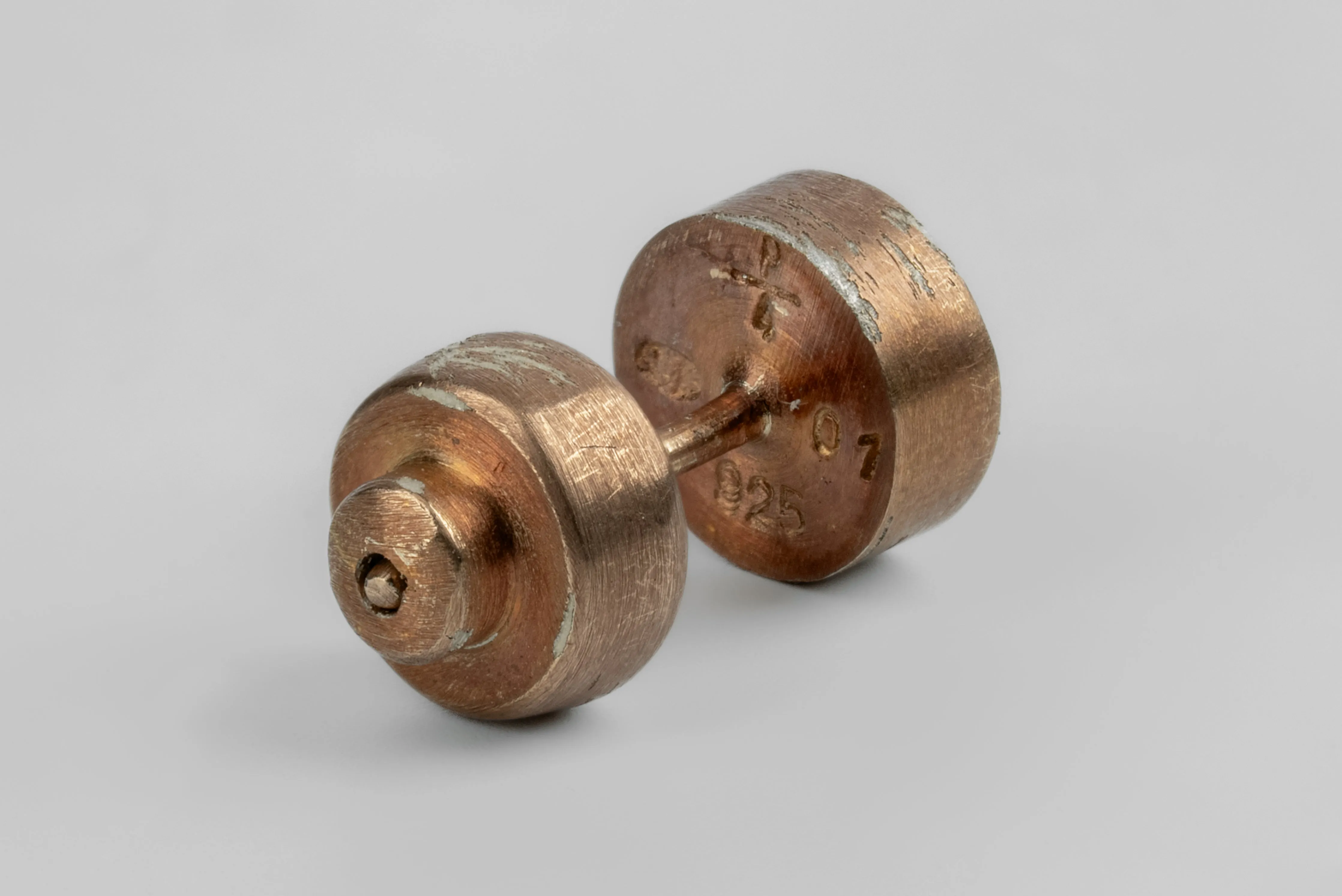 Tiny Stud Earring (0.1 CT, Blue Diamond Slab, AMA+BDIA) sold by Parts of Four product image thumbnail 2