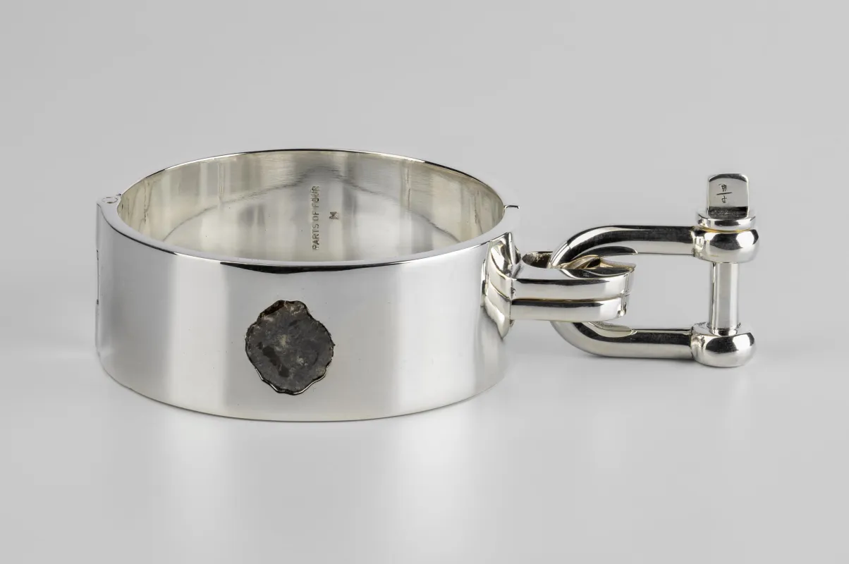 Restraint Cuff (1.7 CT, Diamond Slab, Charm Version, 25mm, YS+DIA) sold by Parts of Four