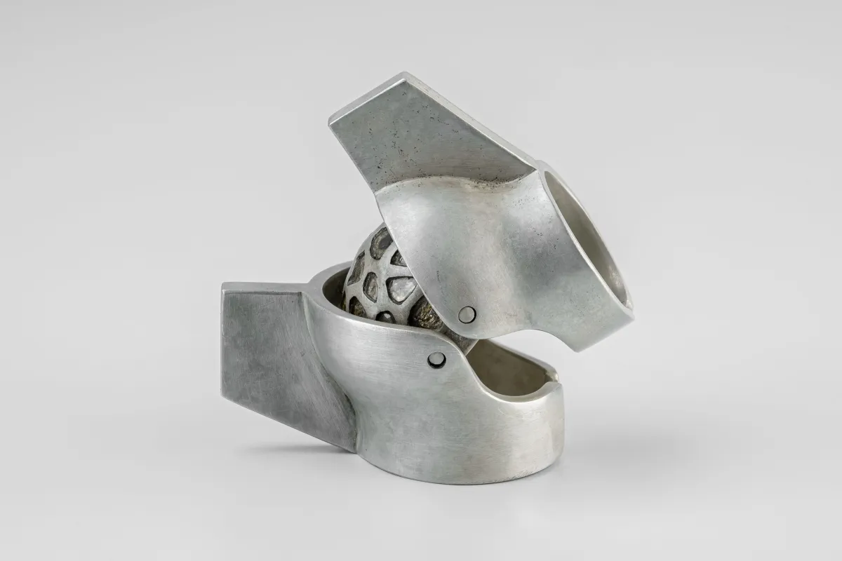 Parts of Four × Fangophilia—Joint Ring Mohawk (Knuckle Mega Pavé, Chunky, DA+DIA) sold by Parts of Four