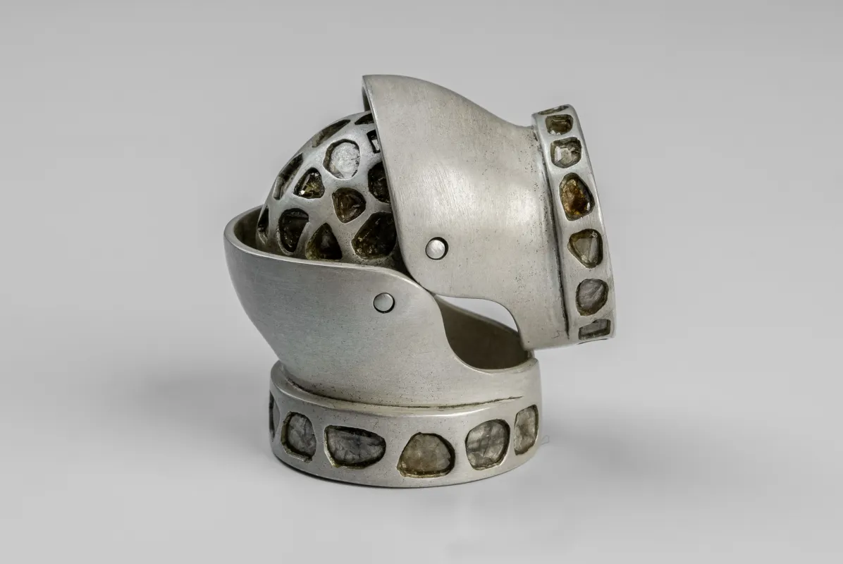 Parts of Four × Fangophilia—Joint Ring Bands (Knuckle & Bands Mega Pavé, Slim, DA+DIA) sold by Parts of Four