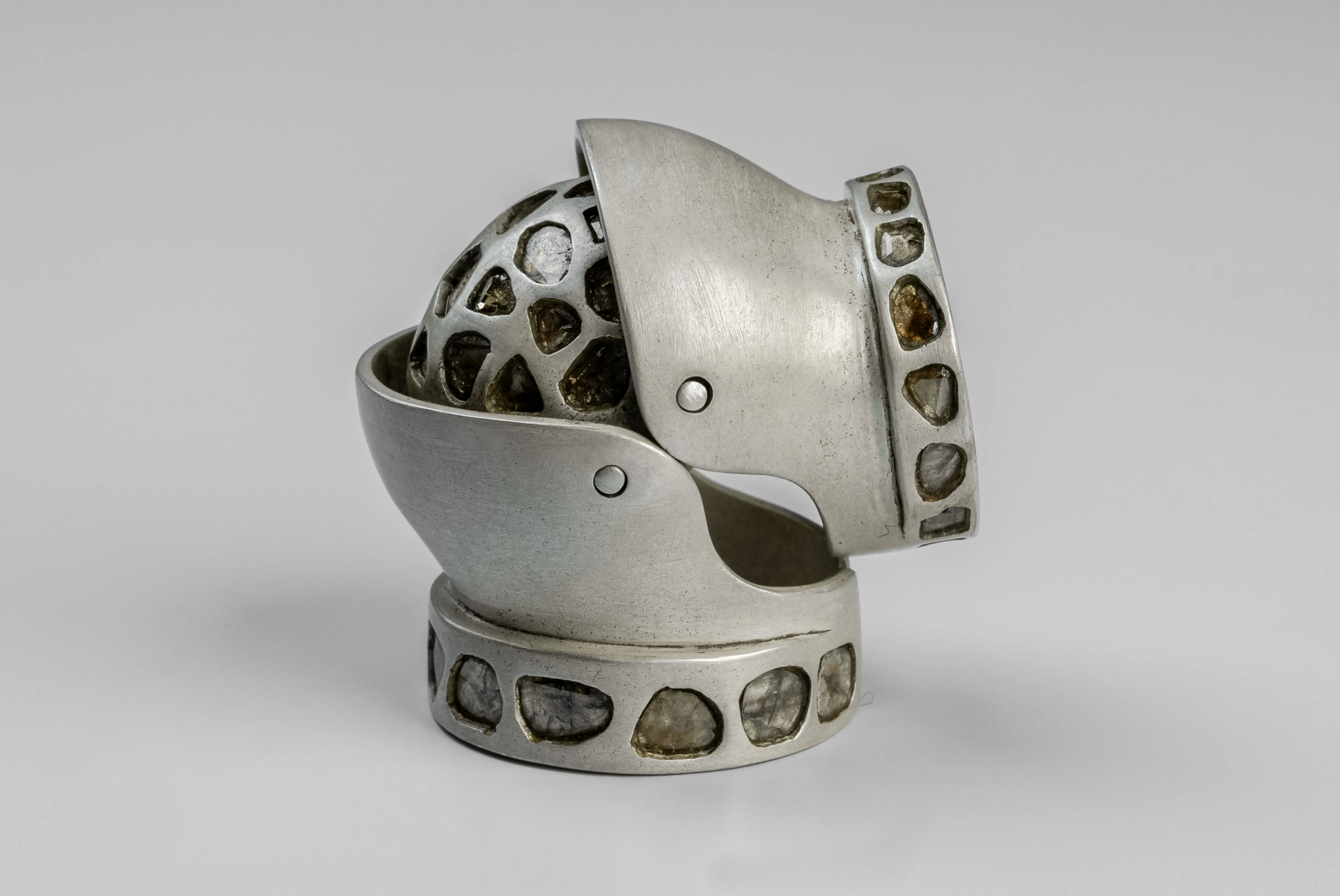Parts of Four × Fangophilia—Joint Ring Bands (Knuckle & Bands Mega Pavé, Slim, DA+DIA) sold by Parts of Four