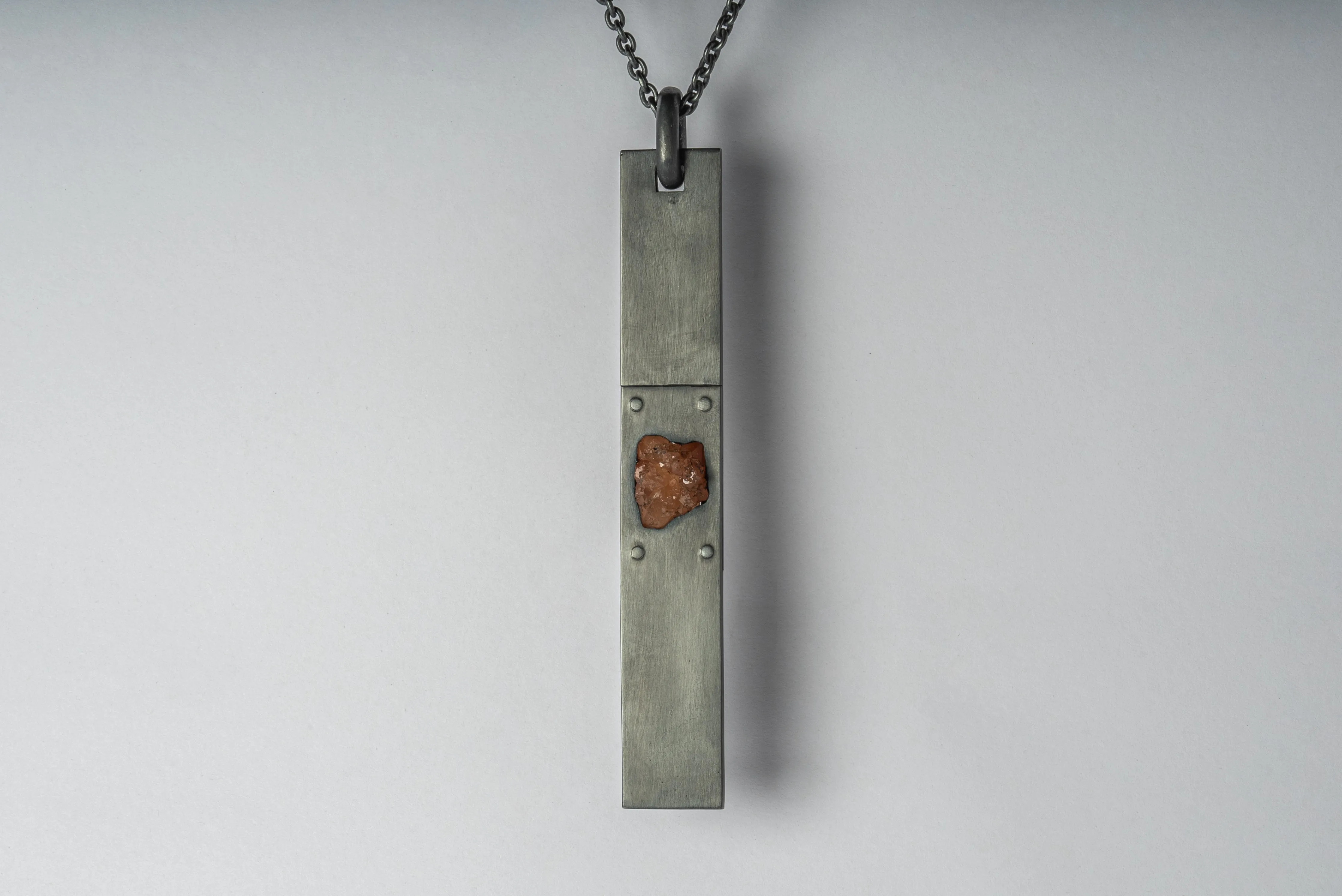 Amulet Necklace (Peach Quartz, KA+PCQ) sold by Parts of Four product image thumbnail 2