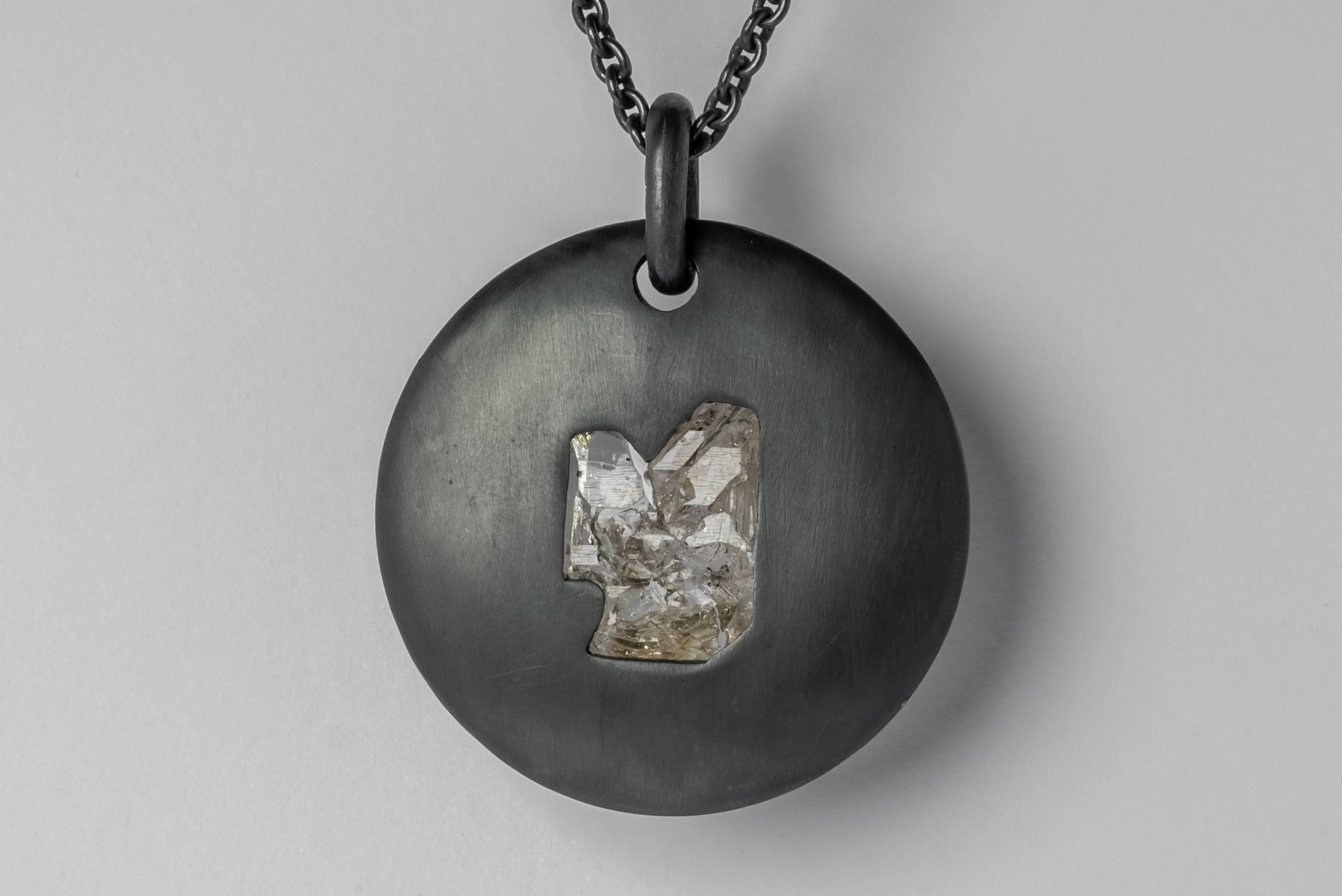 Disk Necklace (50mm, Misc. Quartz, KA+QQ) sold by Parts of Four product image thumbnail 4