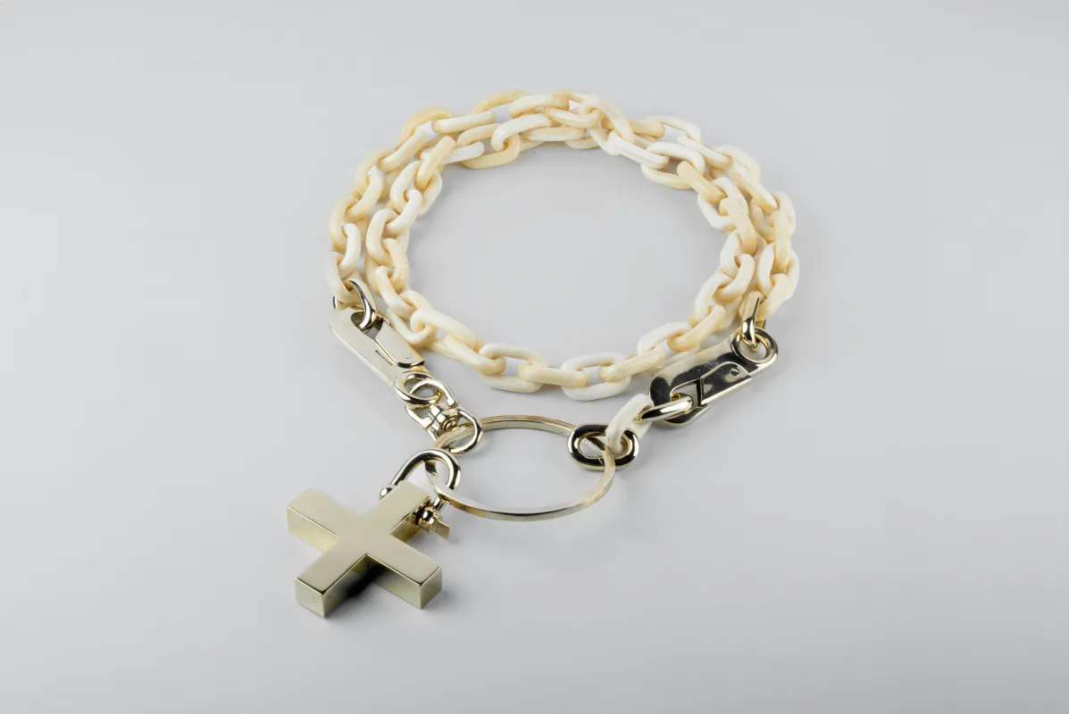 Portal Necklace Construction (With Plus, Long Version, 100cm, PB+PR) sold by Parts of Four