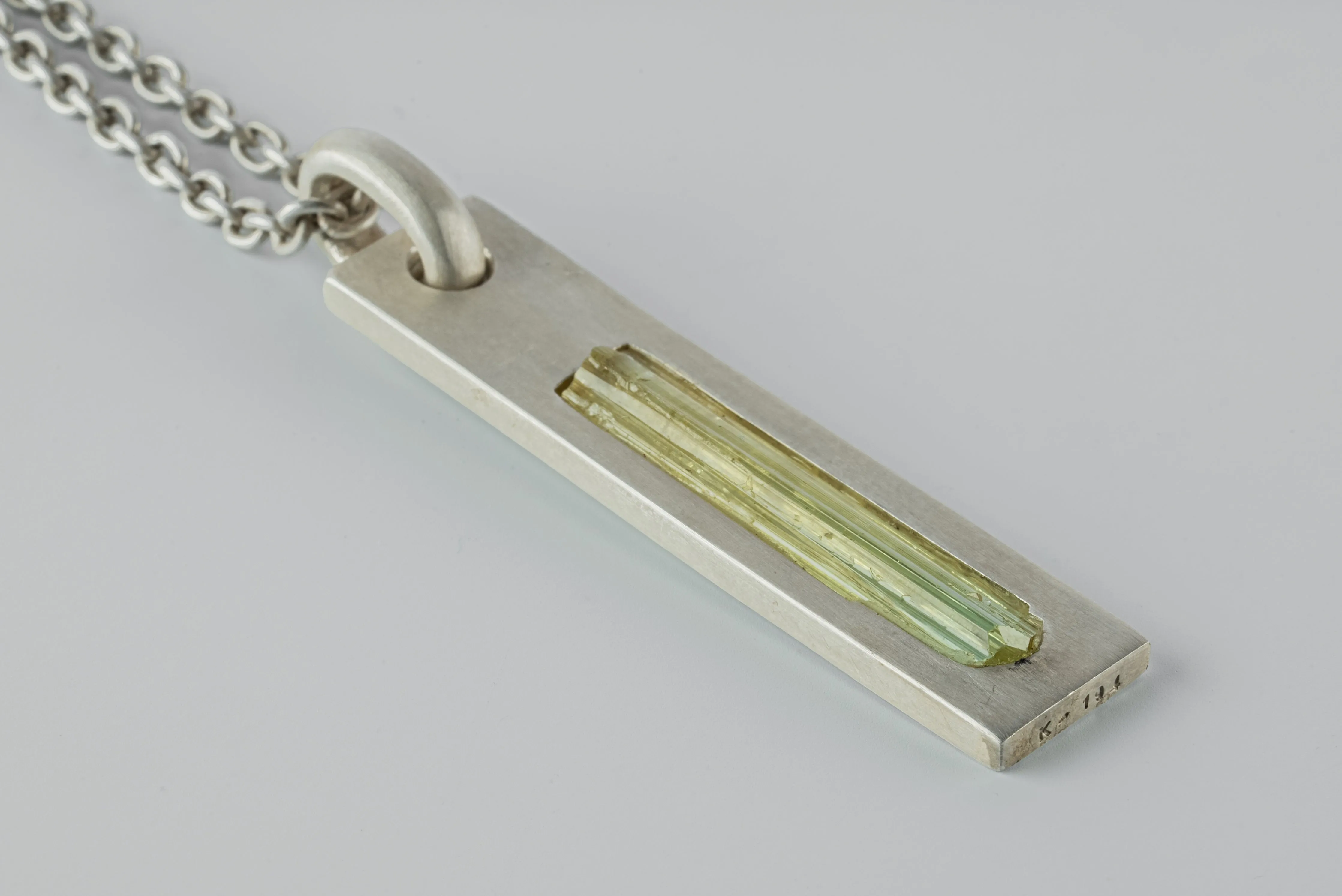 Plate Necklace (Adaptation, Elbaite, DA+ELB) sold by Parts of Four