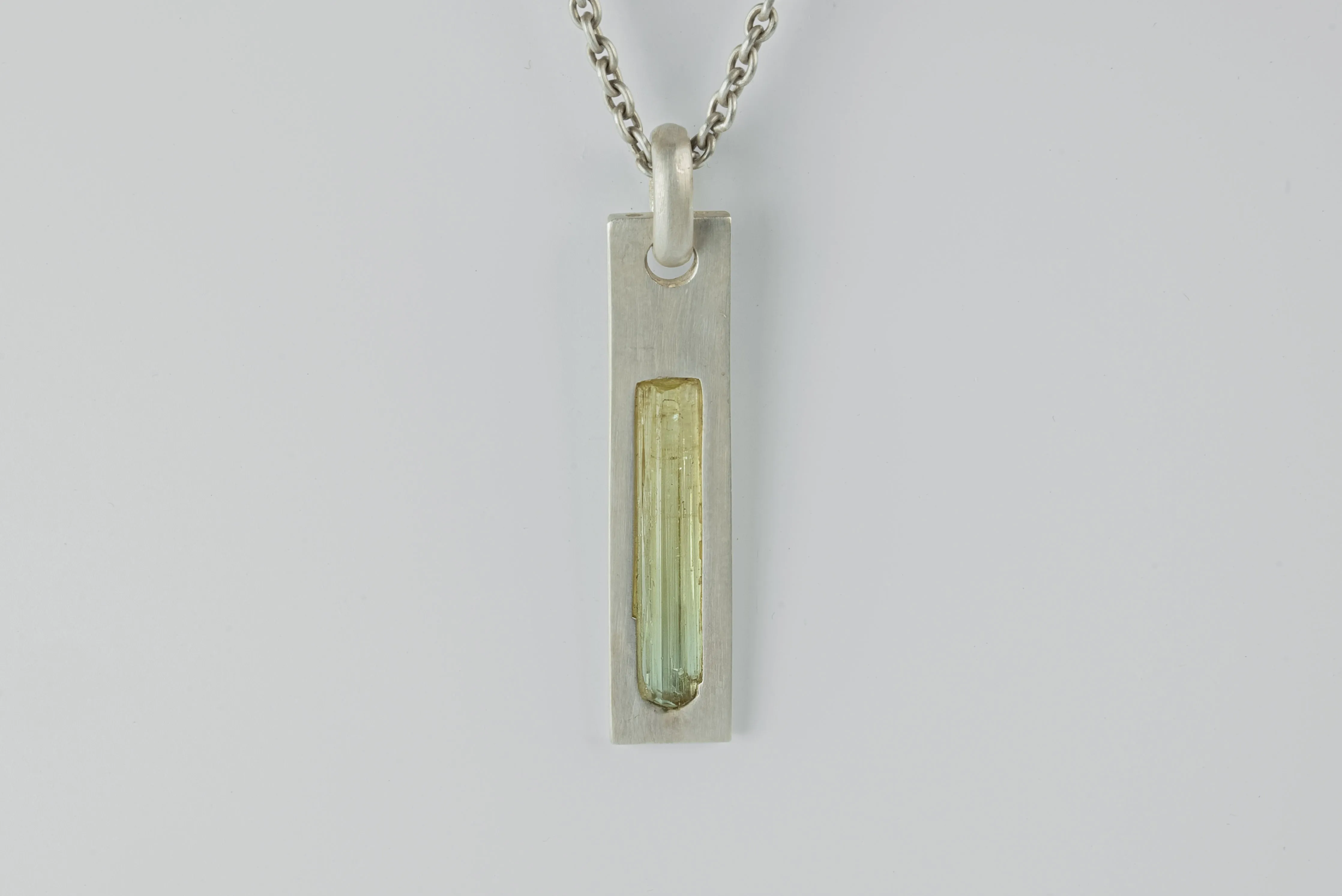 Plate Necklace (Adaptation, Elbaite, DA+ELB) sold by Parts of Four product image thumbnail 3