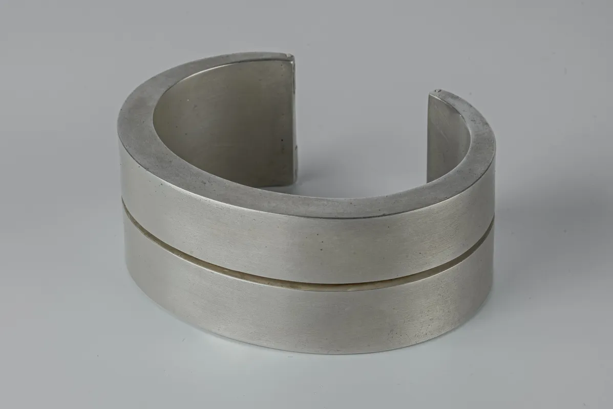 Reduced Crescent Crevice Bracelet v2 (30mm, AS) sold by Parts of Four