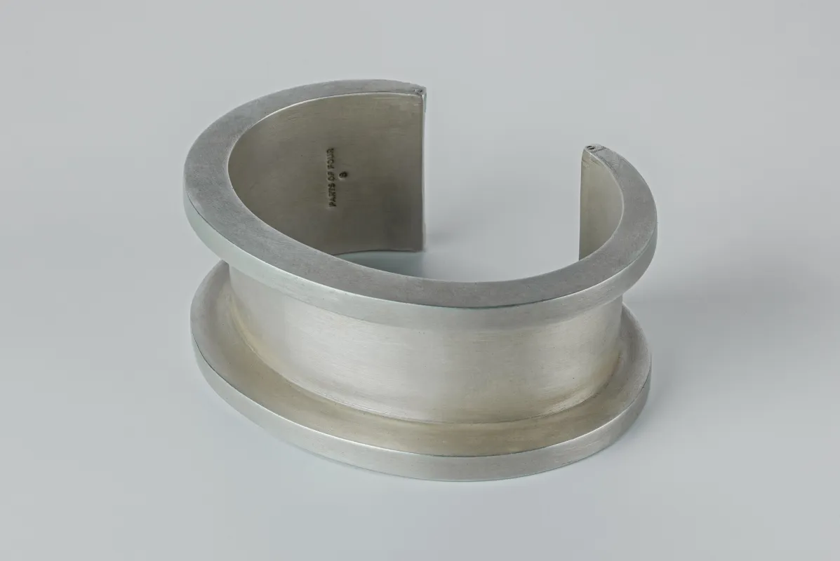 Reduced Crescent Channel Bracelet (30mm, AS) sold by Parts of Four