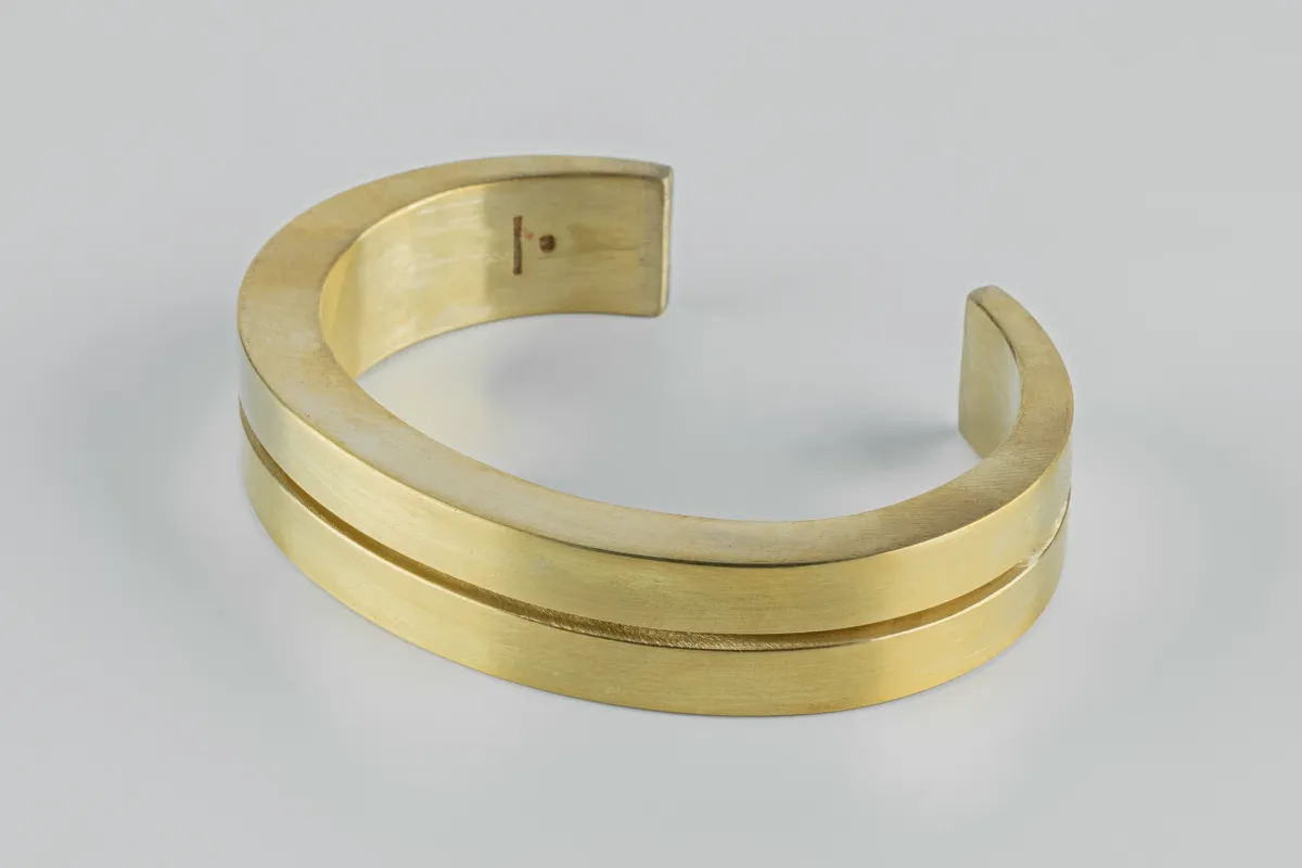 Reduced Crescent Crevice Bracelet v2 (15mm, MR) sold by Parts of Four