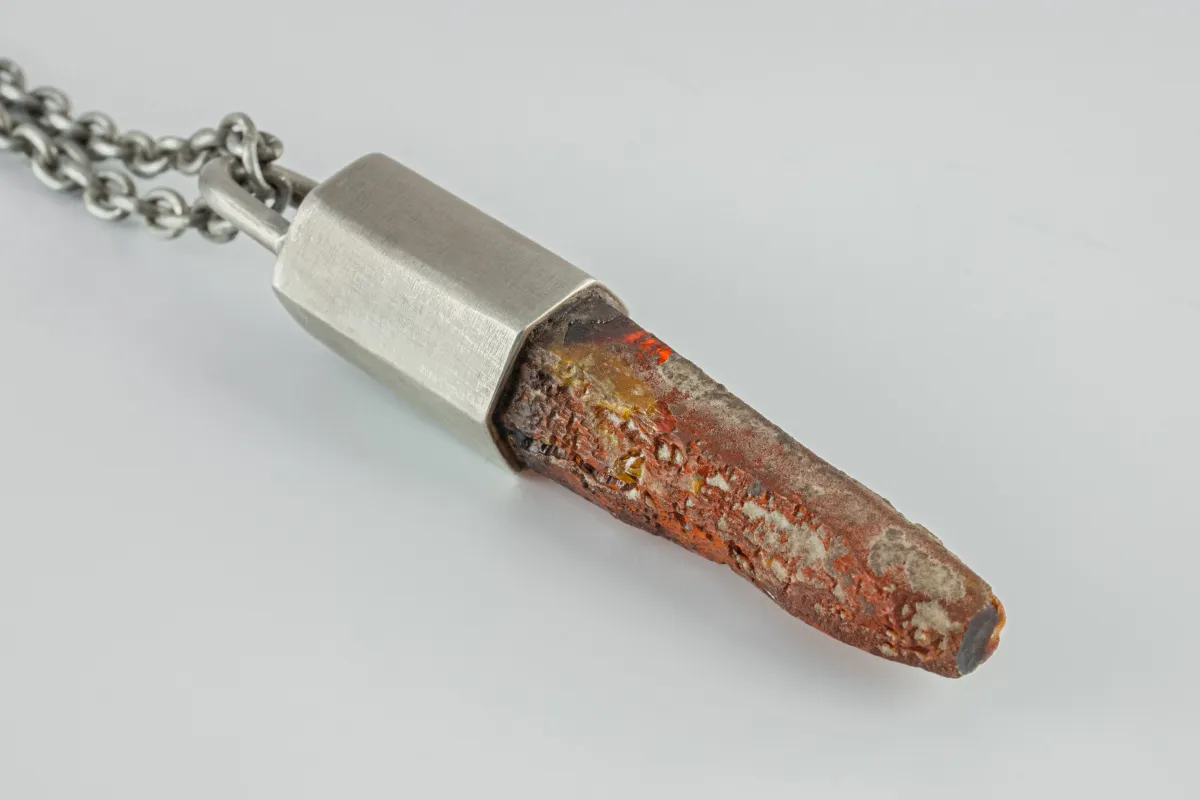 Talisman Necklace (Zincite, DA+ZIN) sold by Parts of Four