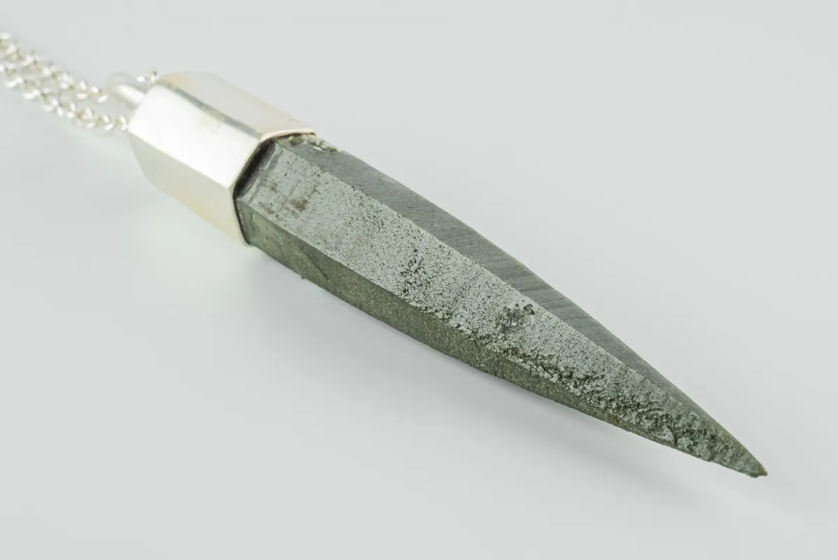 Talisman Necklace (Chlorite Included Quartz, MA+CIQ) sold by Parts of Four