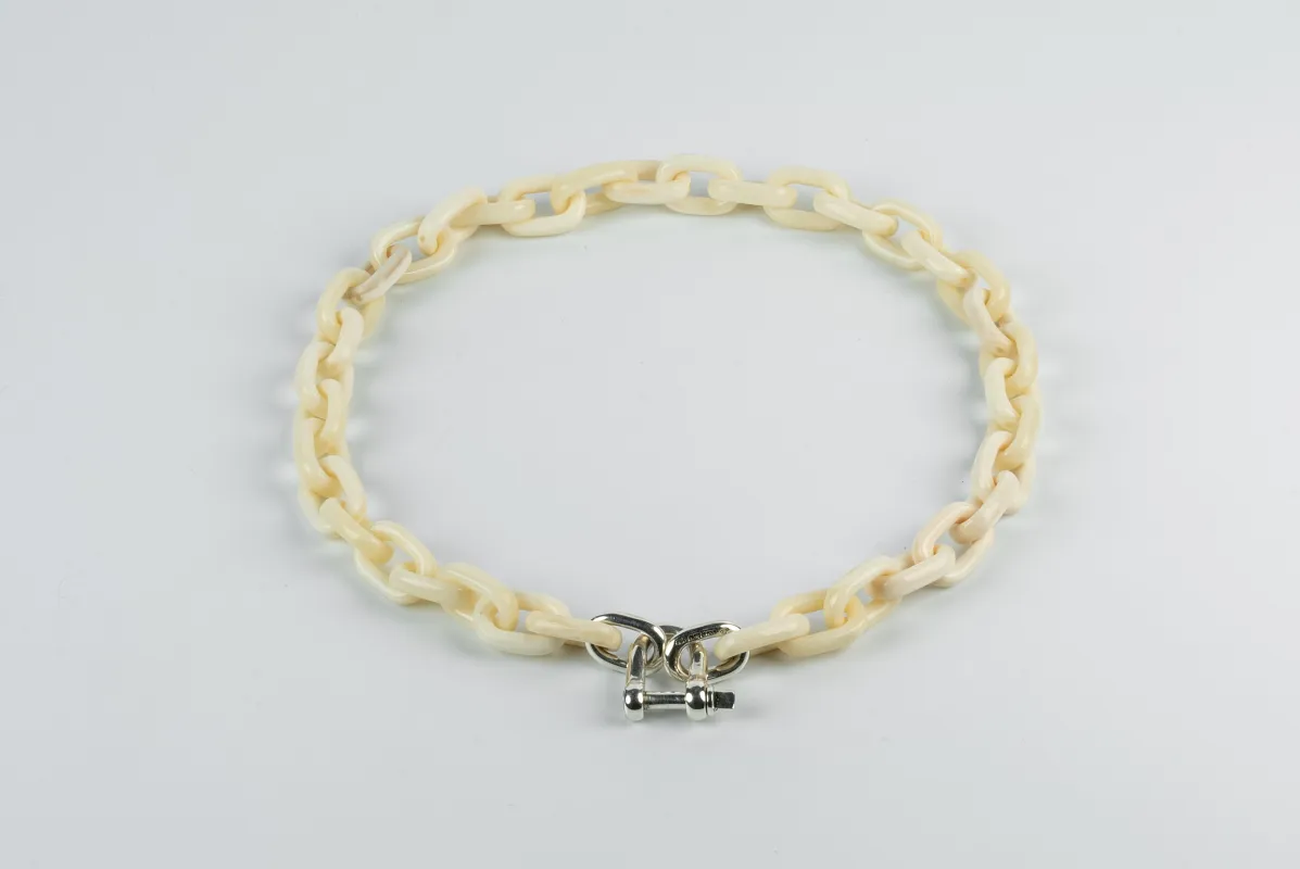 Charm Chain Necklace (50cm, Medium Links, PB+PA) sold by Parts of Four