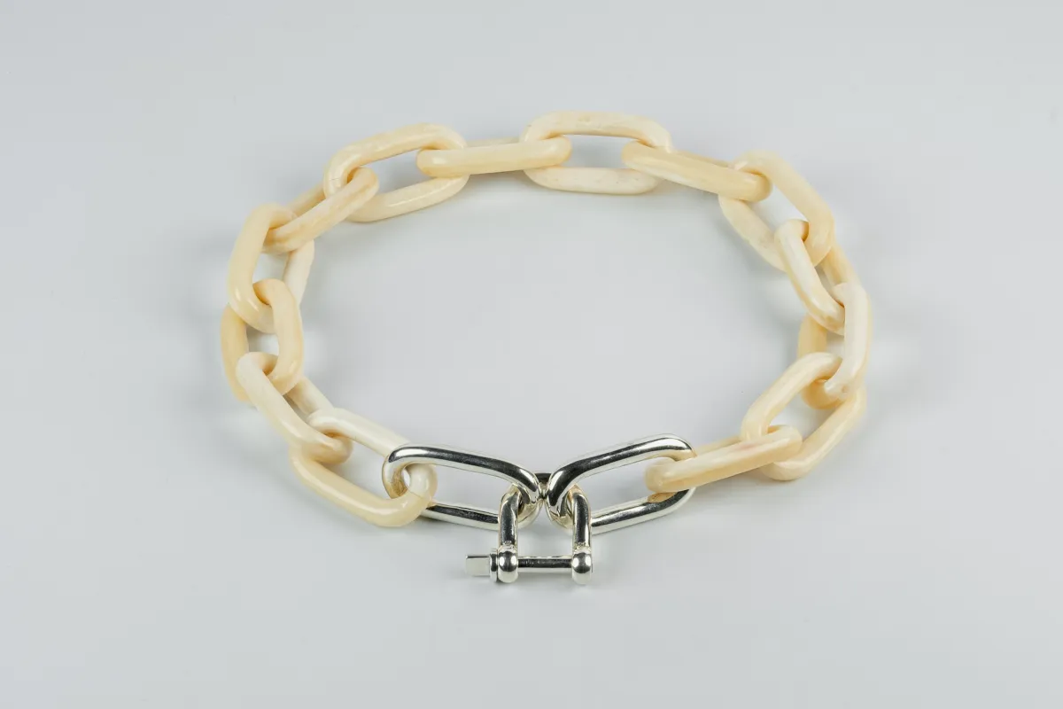 Charm Chain Necklace (50cm, Extra Small Links, PB+PA) sold by Parts of Four