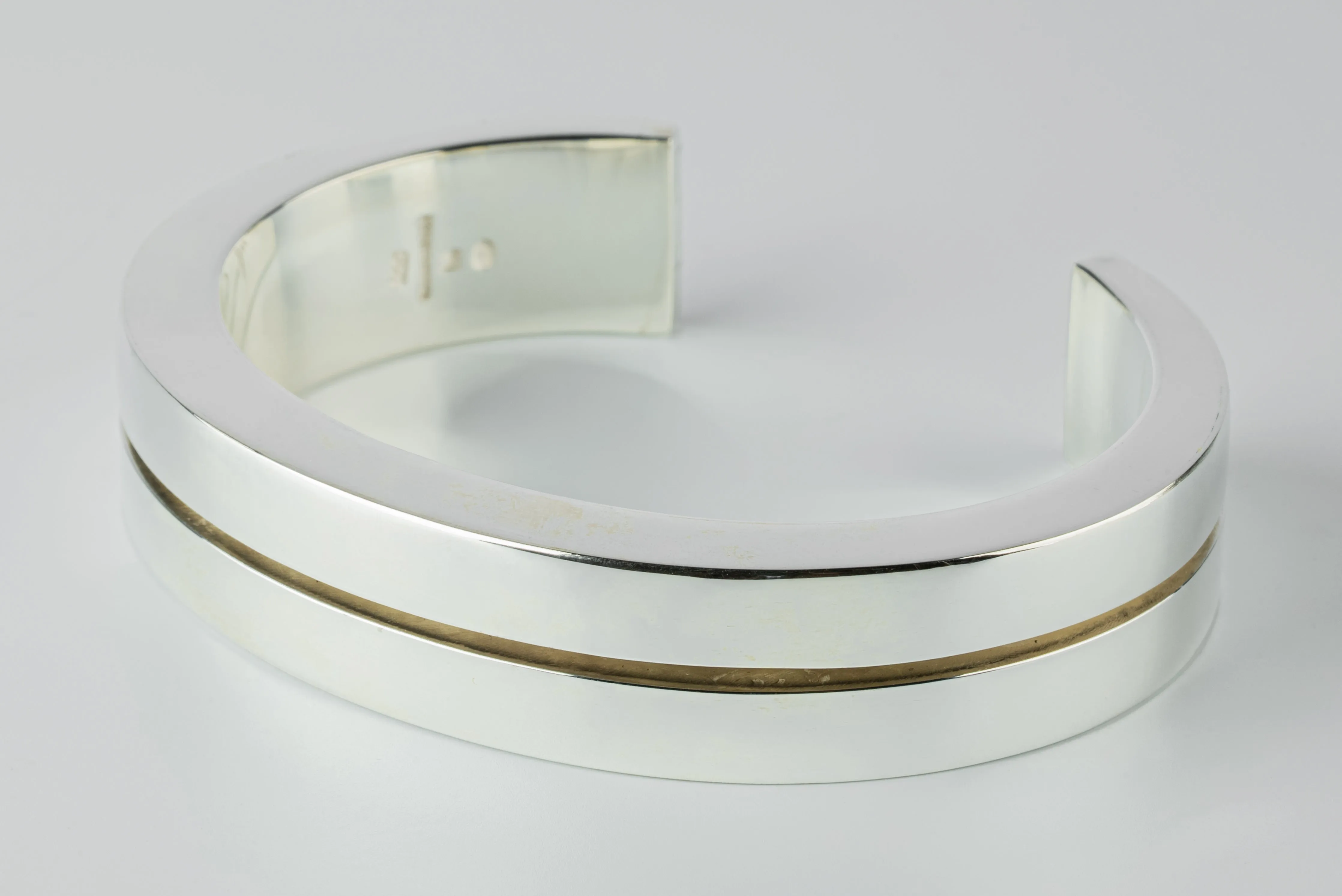 Reduced Crescent Crevice Bracelet v2 (15mm, PA) sold by Parts of Four