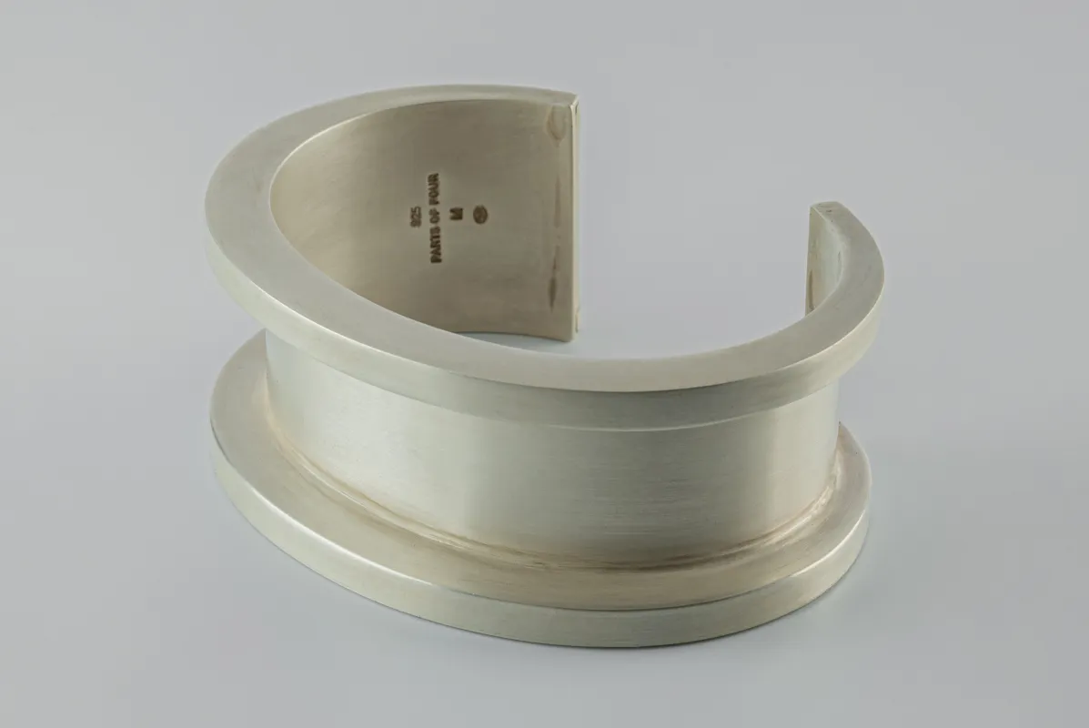 Reduced Crescent Channel Bracelet (30mm, DA) sold by Parts of Four