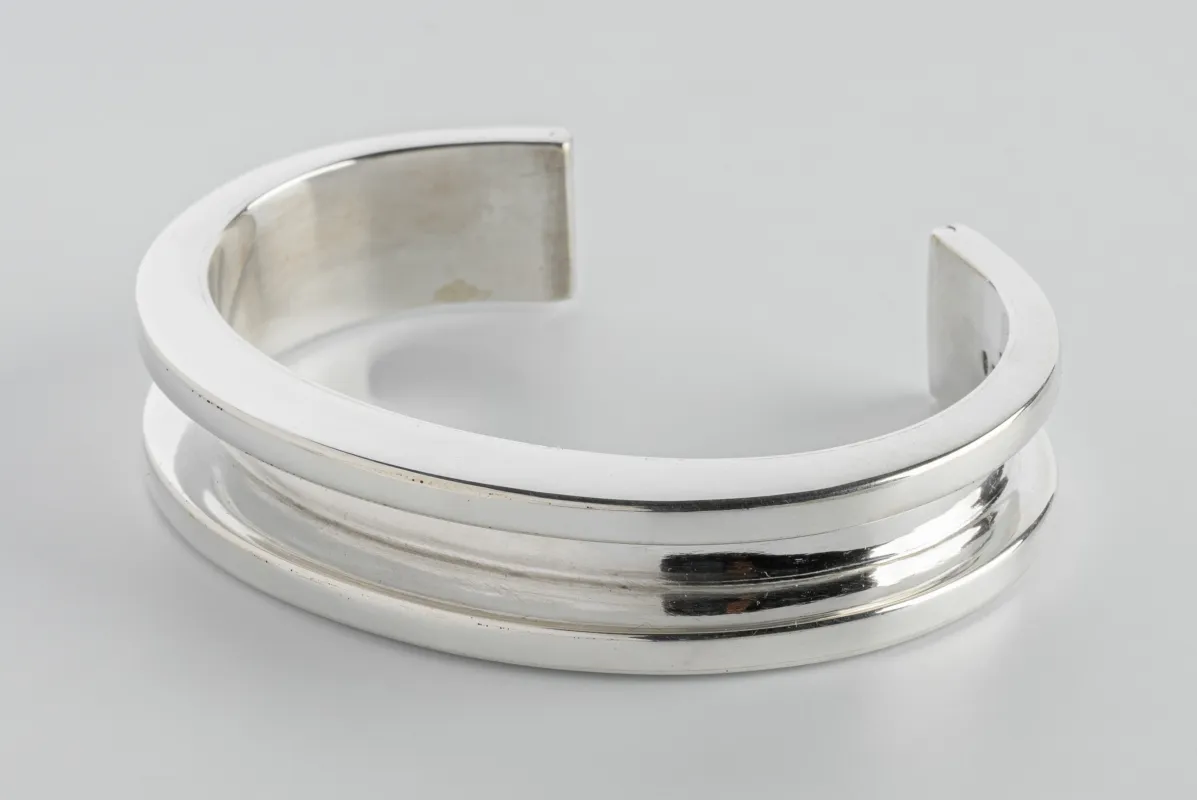 Reduced Crescent Channel Bracelet (15mm, PA) sold by Parts of Four