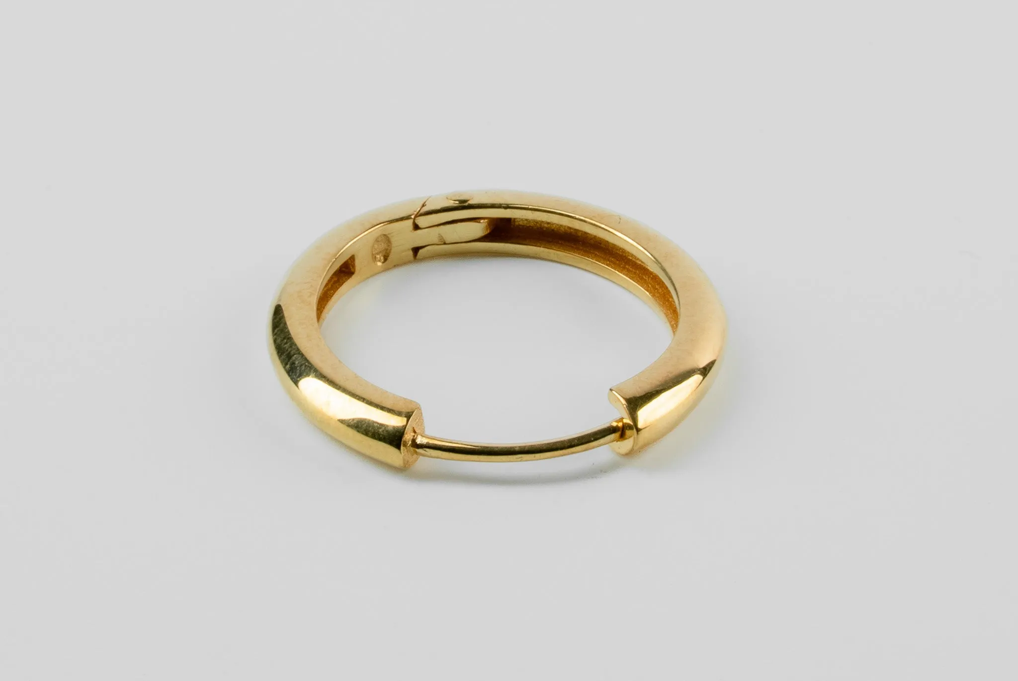 Hoop Earring v2 (Small, YGA) sold by Parts of Four product image thumbnail 3