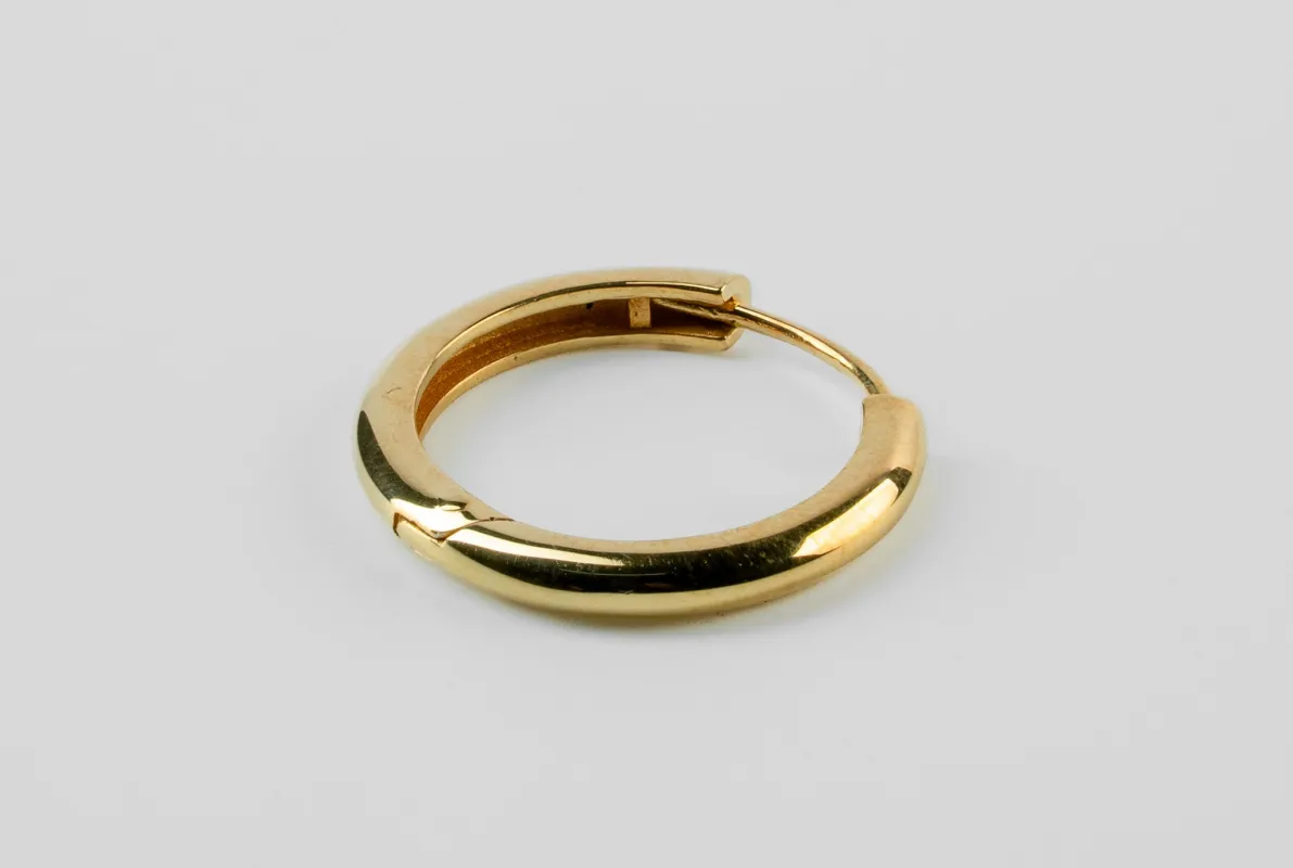 Hoop Earring v2 (Small, YGA) sold by Parts of Four