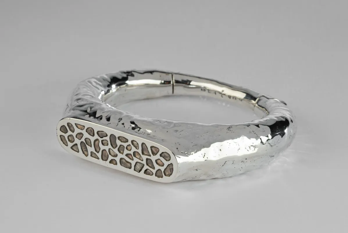 Thin Roman Bracelet (Mega Pavé, PA+DIA) sold by Parts of Four