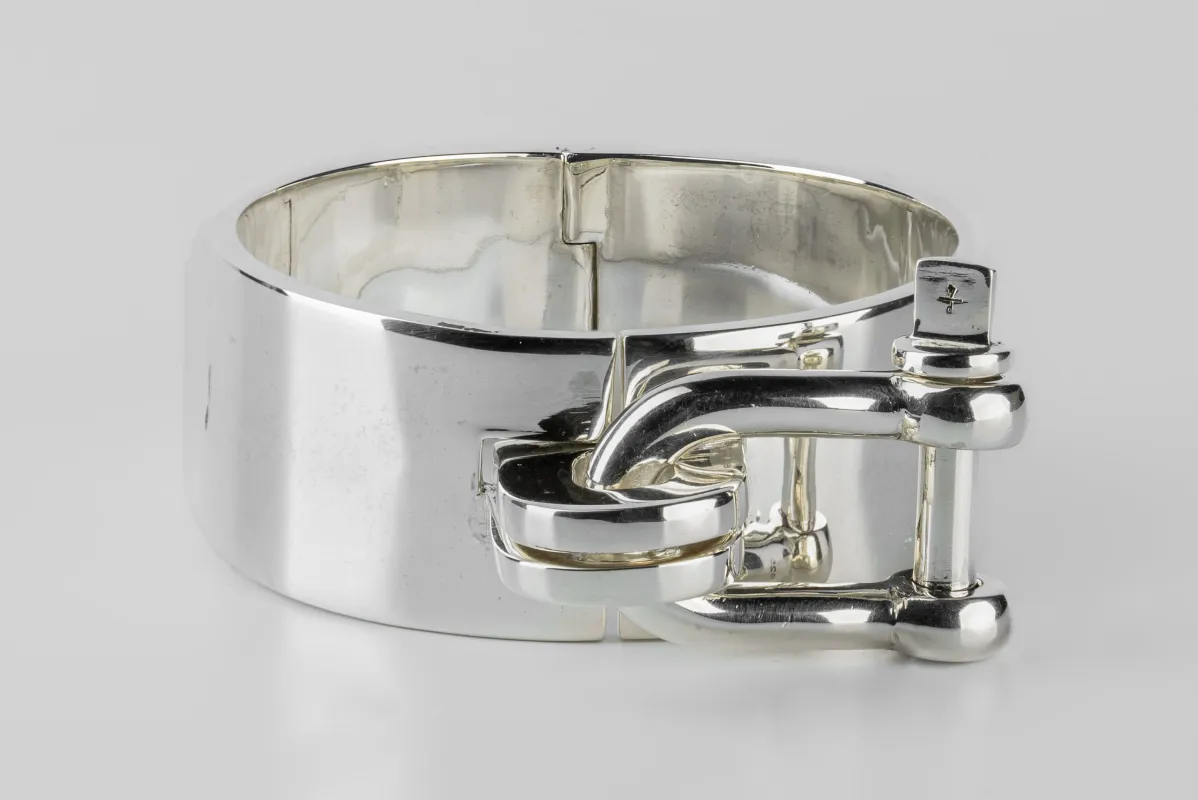 Restraint Cuff (Charm Version, 0.6 CT, Diamond Slab, 25mm, PA+DIA) sold by Parts of Four