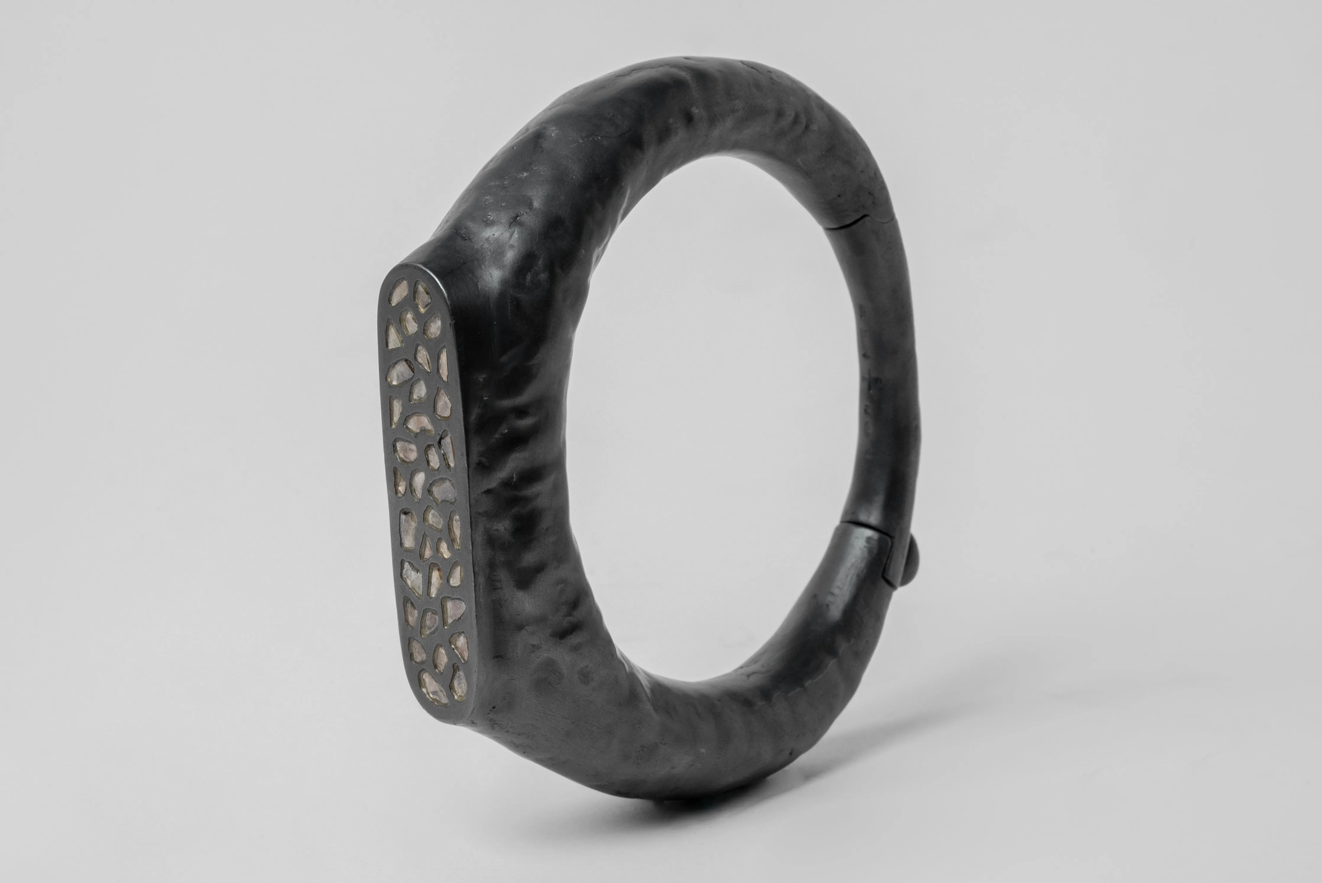 Thin Roman Bracelet (Mega Pavé, KA+DIA) sold by Parts of Four product image thumbnail 3