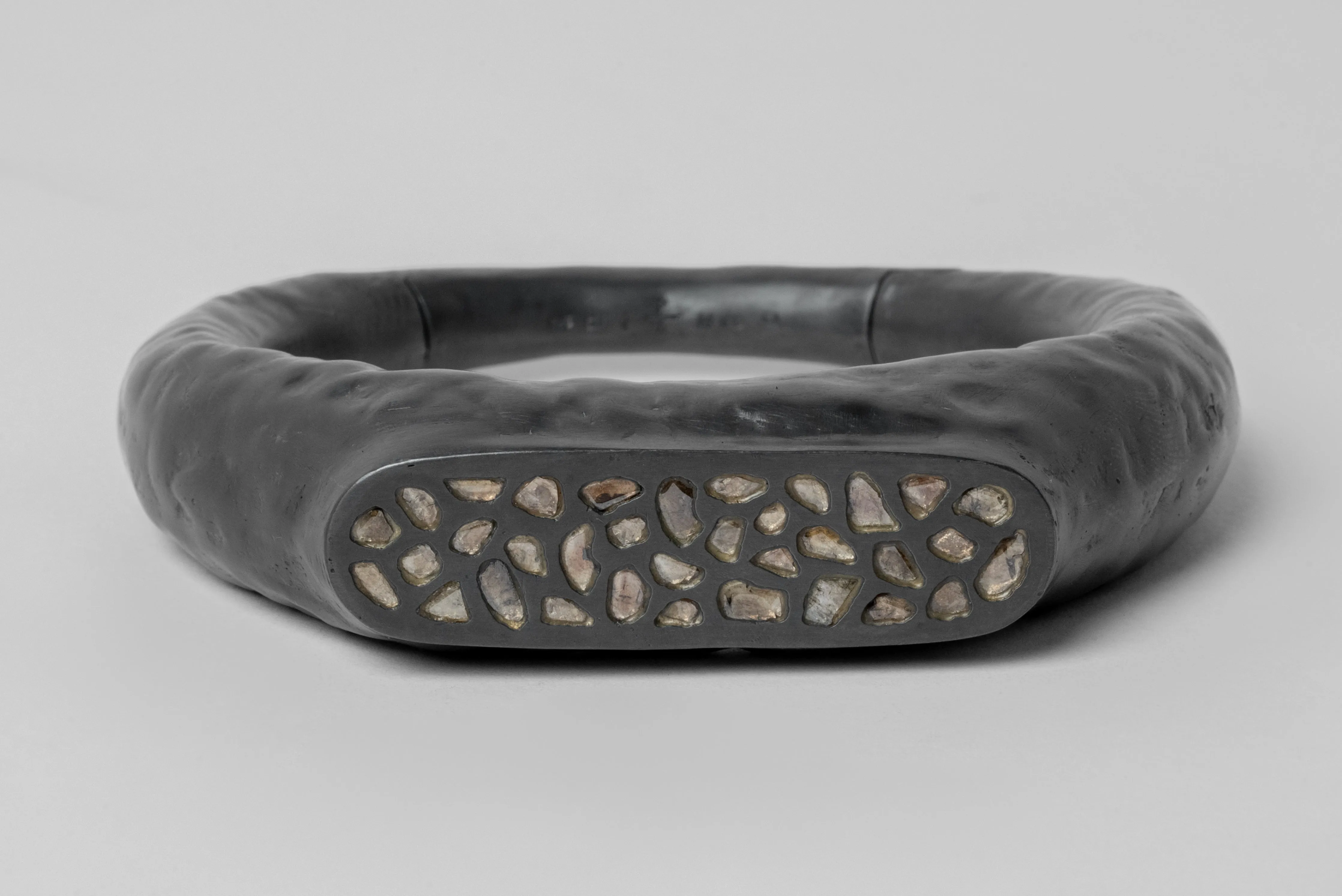 Thin Roman Bracelet (Mega Pavé, KA+DIA) sold by Parts of Four