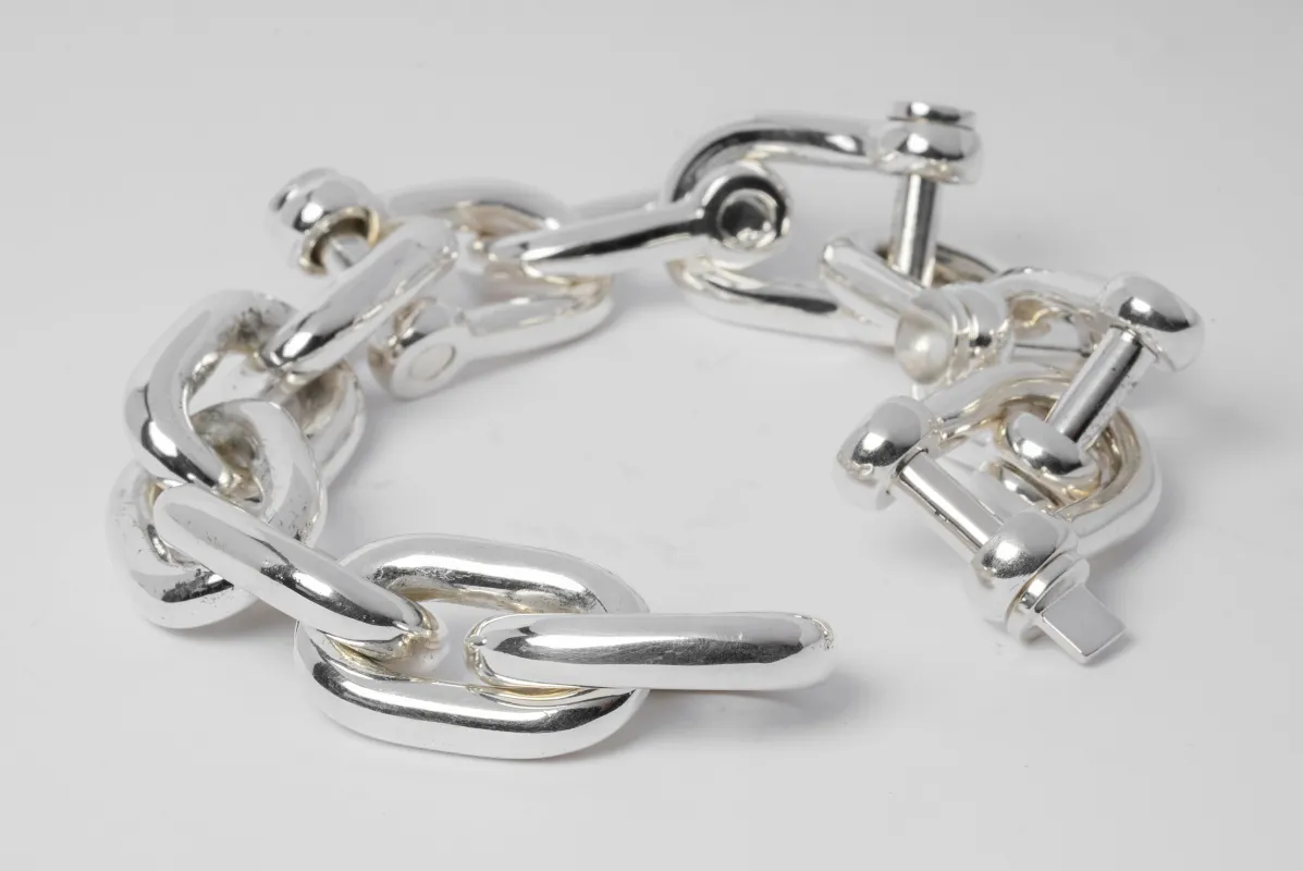 Charm Bracelet (Small Links, U-Bolt Chain Variant, YS) sold by Parts of Four