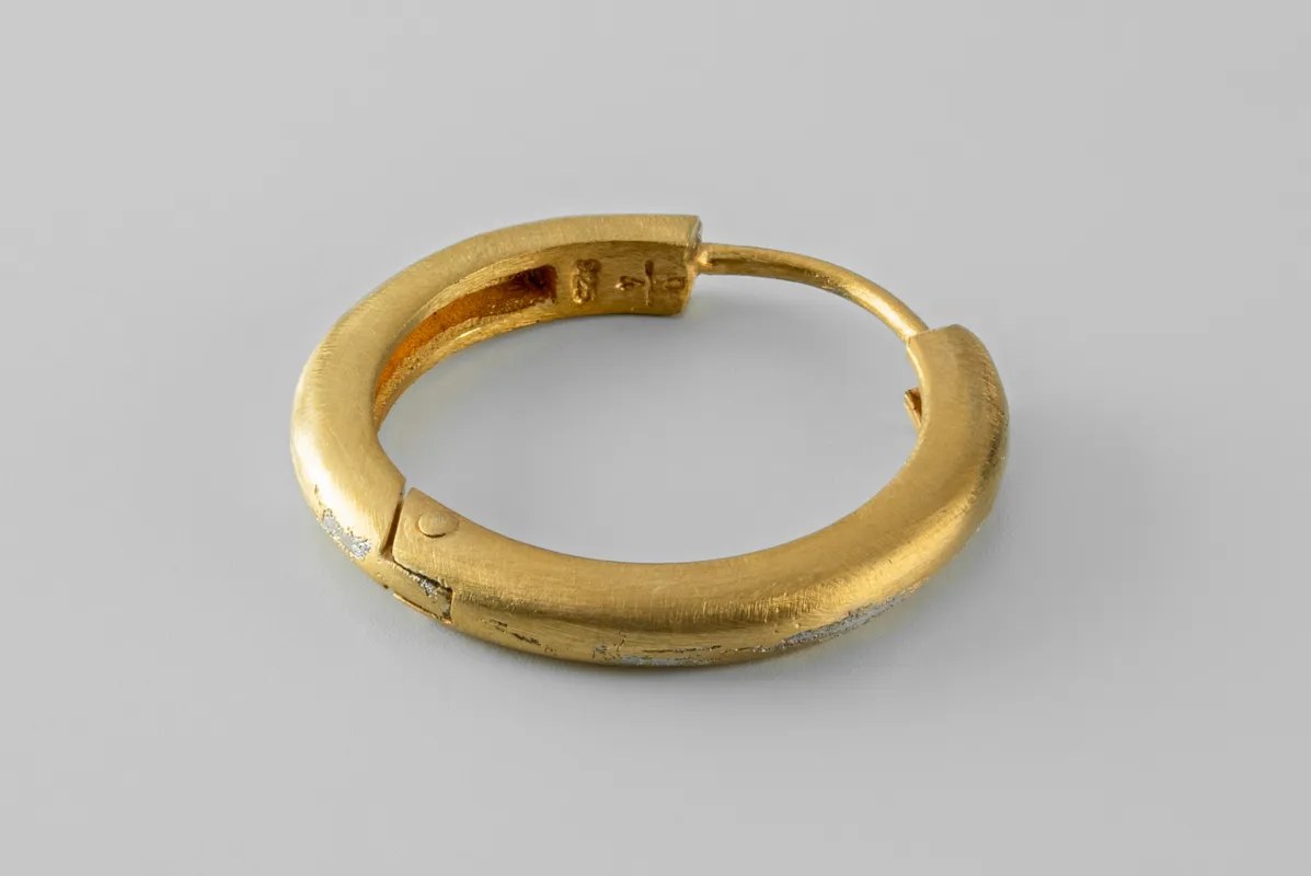 Hoop Earring v2 (Small, AGA) sold by Parts of Four