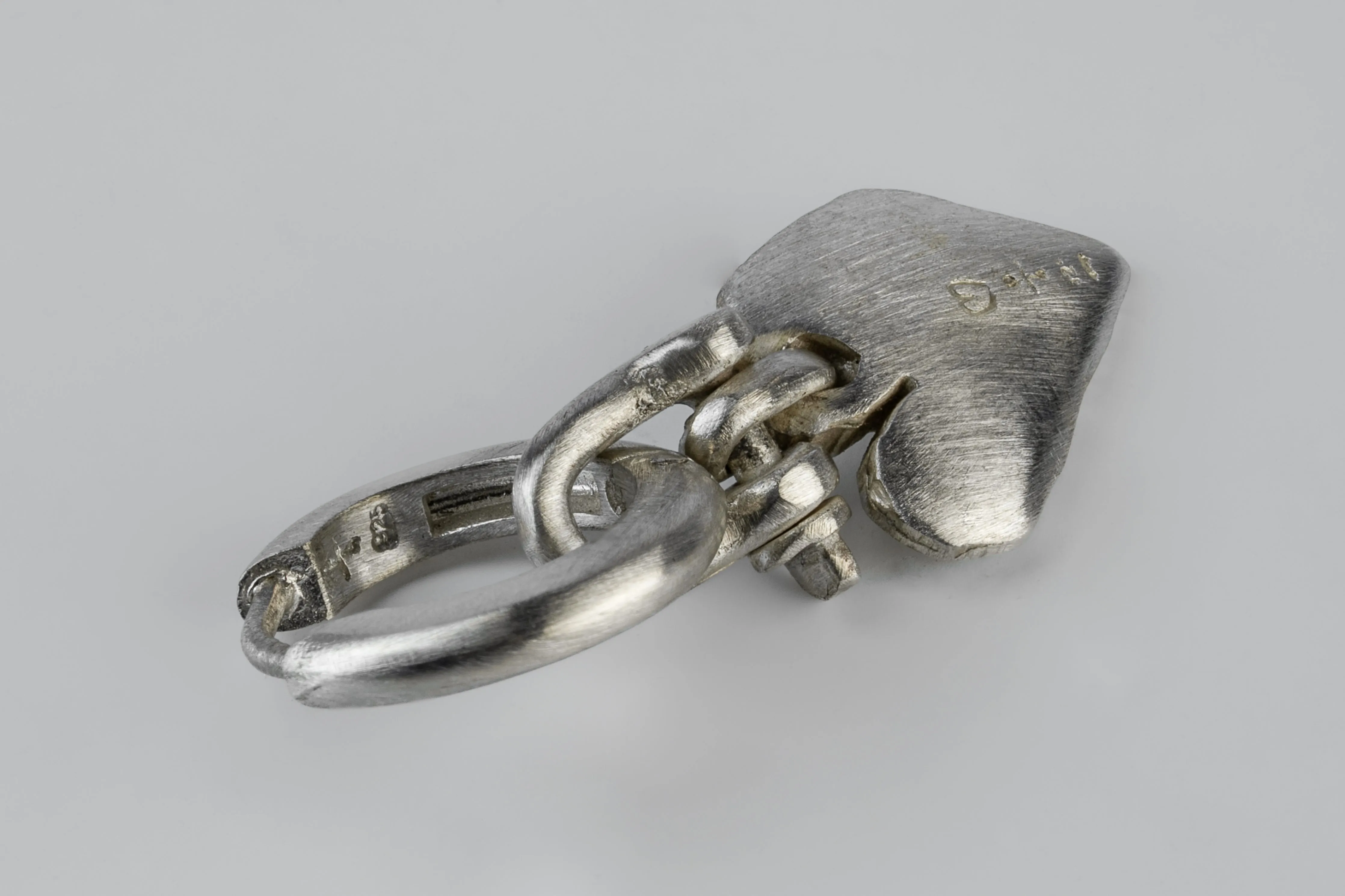 Jazz's Solid Heart Earring (Extra Small, MA) sold by Parts of Four product image thumbnail 2