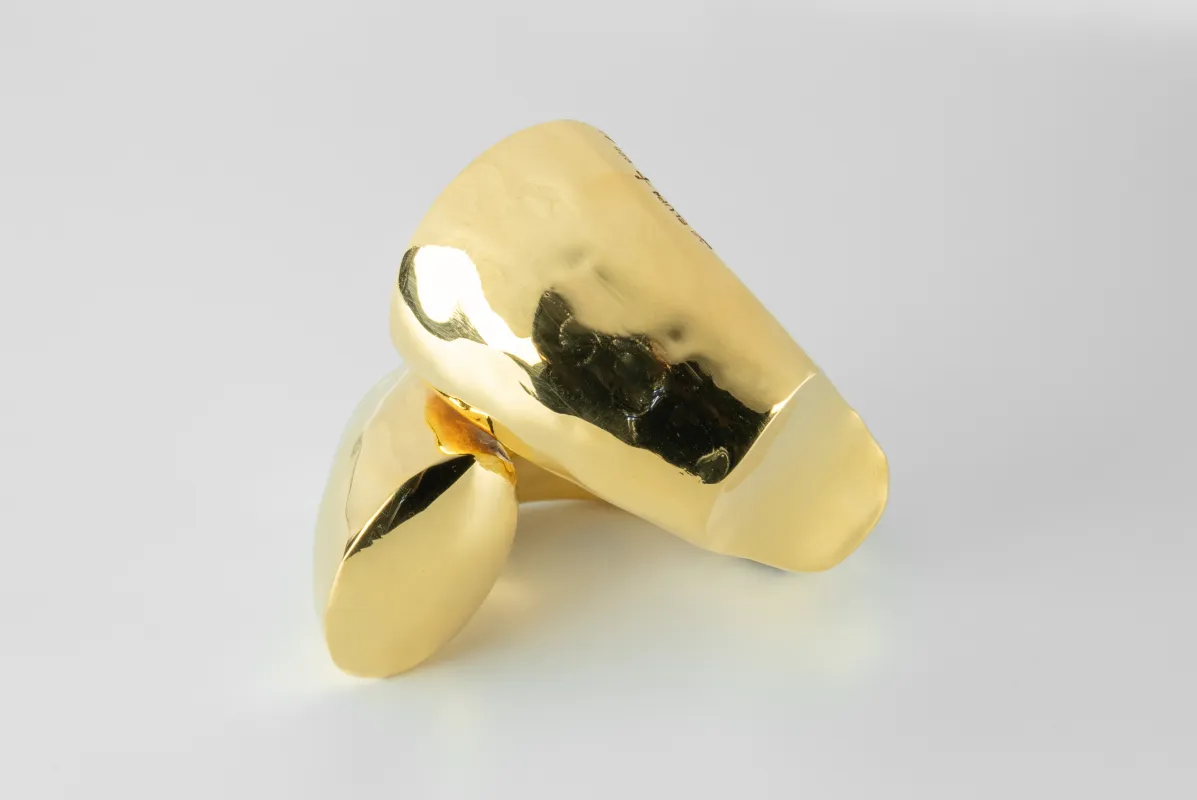 Giant Twisted Druid Ring (YGA) sold by Parts of Four